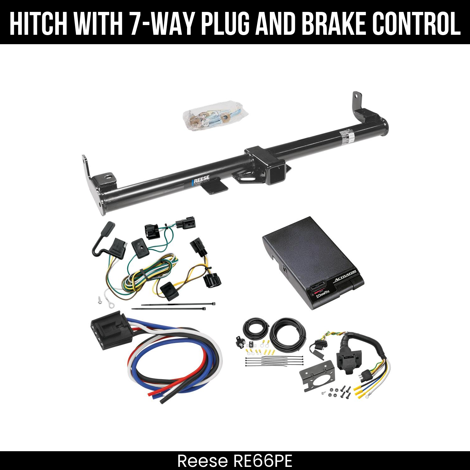 Trailer Hitch , 7-Way , Draw-Tite Activator Brake Control