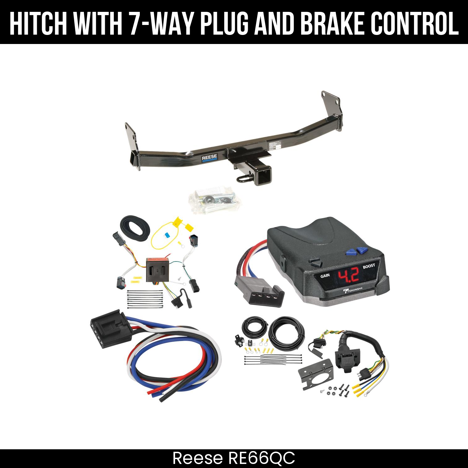 Trailer Hitch , 7-Way , Tekonsha Brake EVN Control