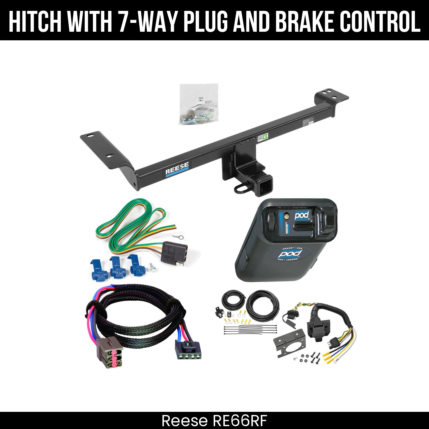 Trailer Hitch , 7-Way , Reese POD Brake Control