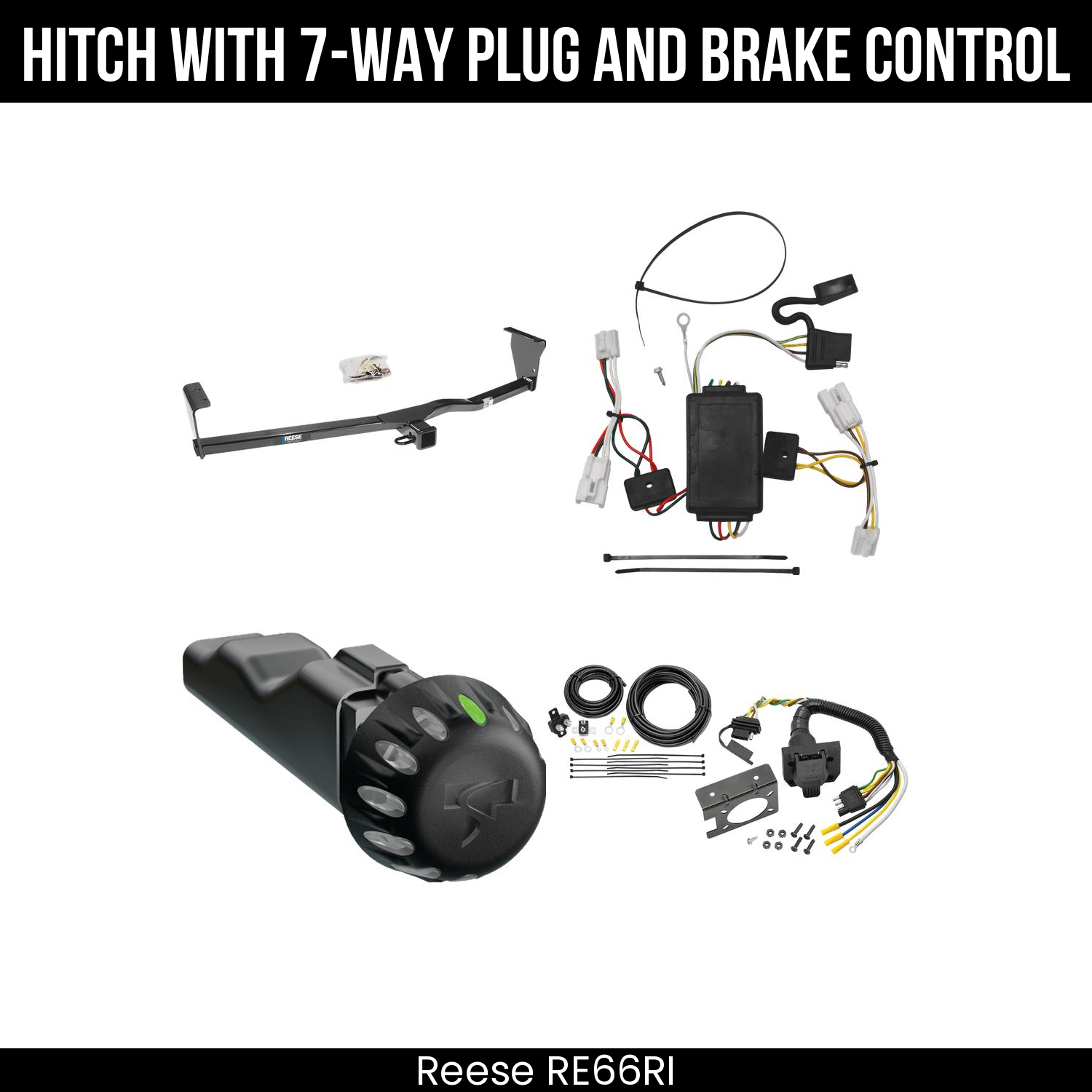 Trailer Hitch , 7-Way , Tekonsha Voyager iD Smart Brake Control