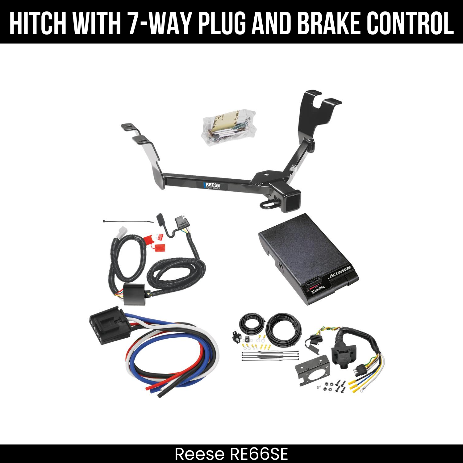 Trailer Hitch , 7-Way , Draw-Tite Activator Brake Control