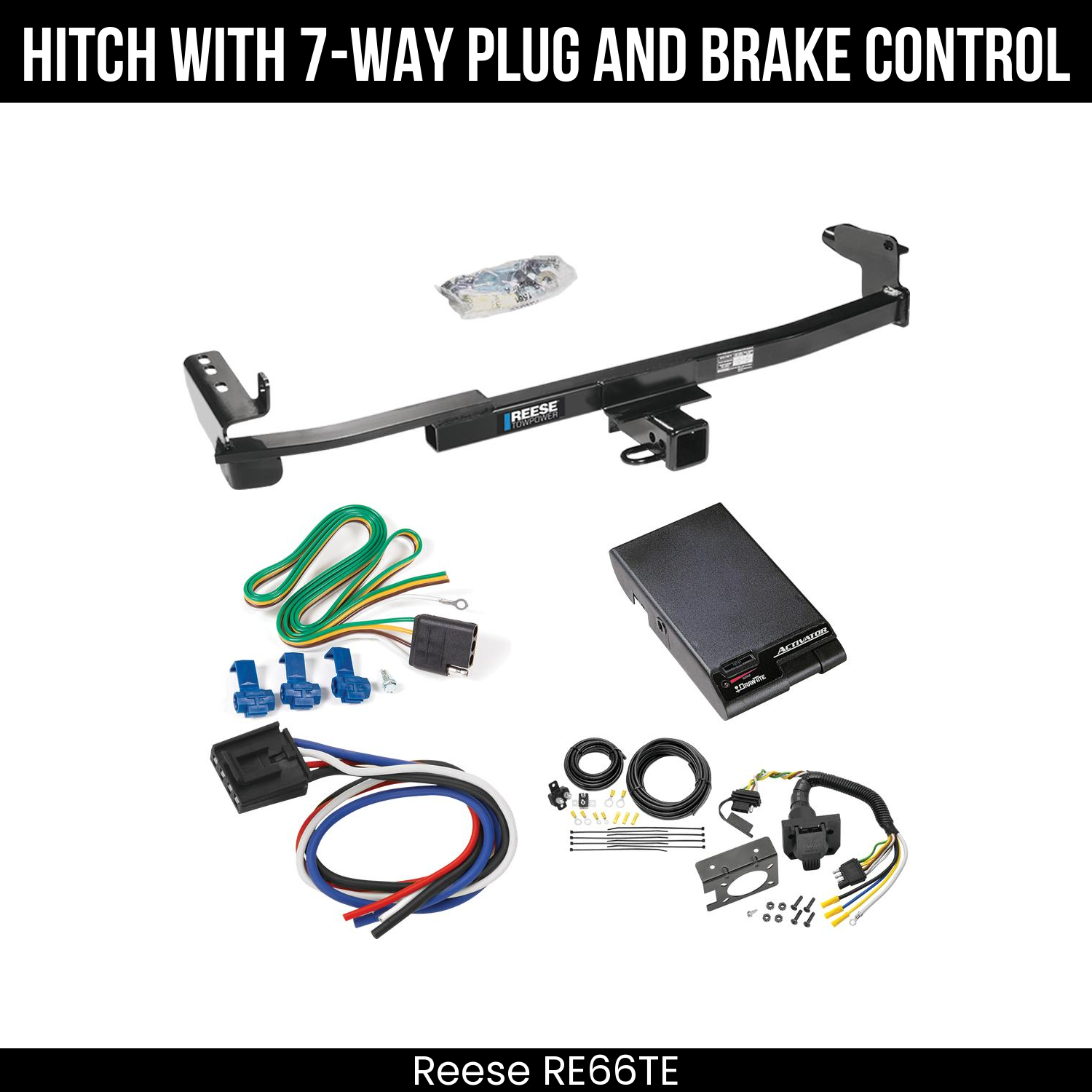 Trailer Hitch , 7-Way , Draw-Tite Activator Brake Control