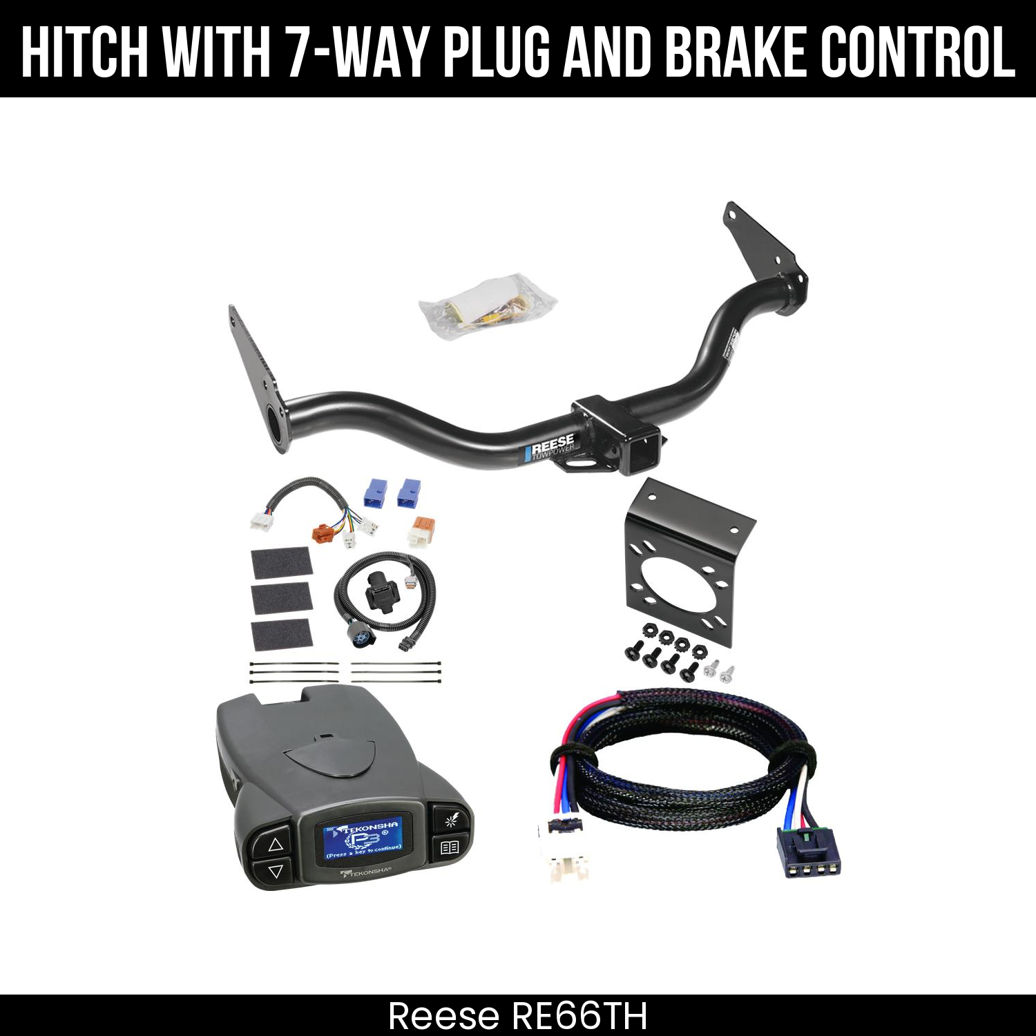 Trailer Hitch , 7-Way , Tekonsha Prodigy P3 Brake Control