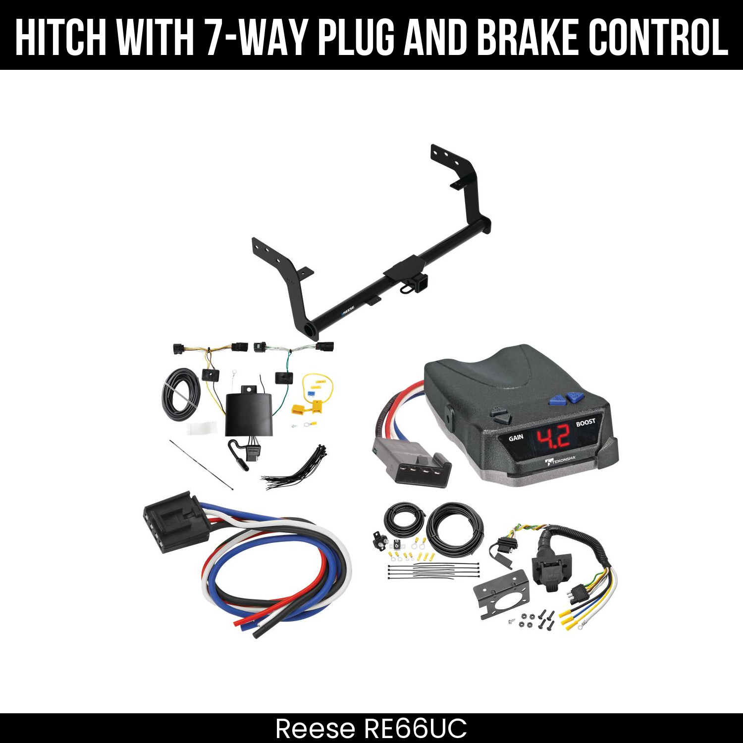 Trailer Hitch , 7-Way , Tekonsha Brake EVN Control
