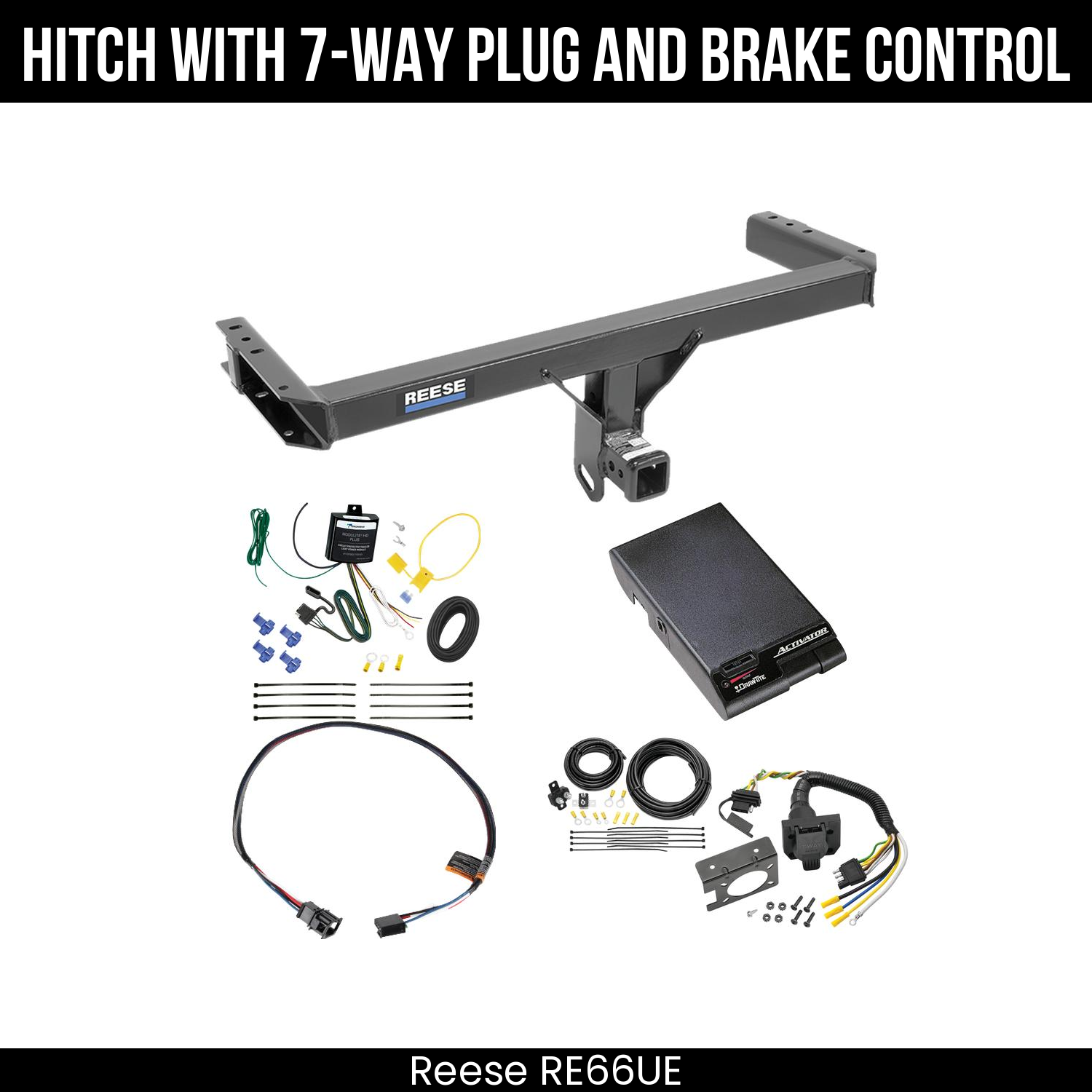 Trailer Hitch , 7-Way , Draw-Tite Activator Brake Control
