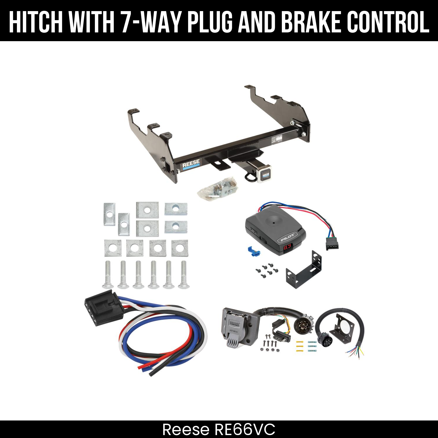 Trailer Hitch , 7-Way , Pro Series Pilot Brake Control