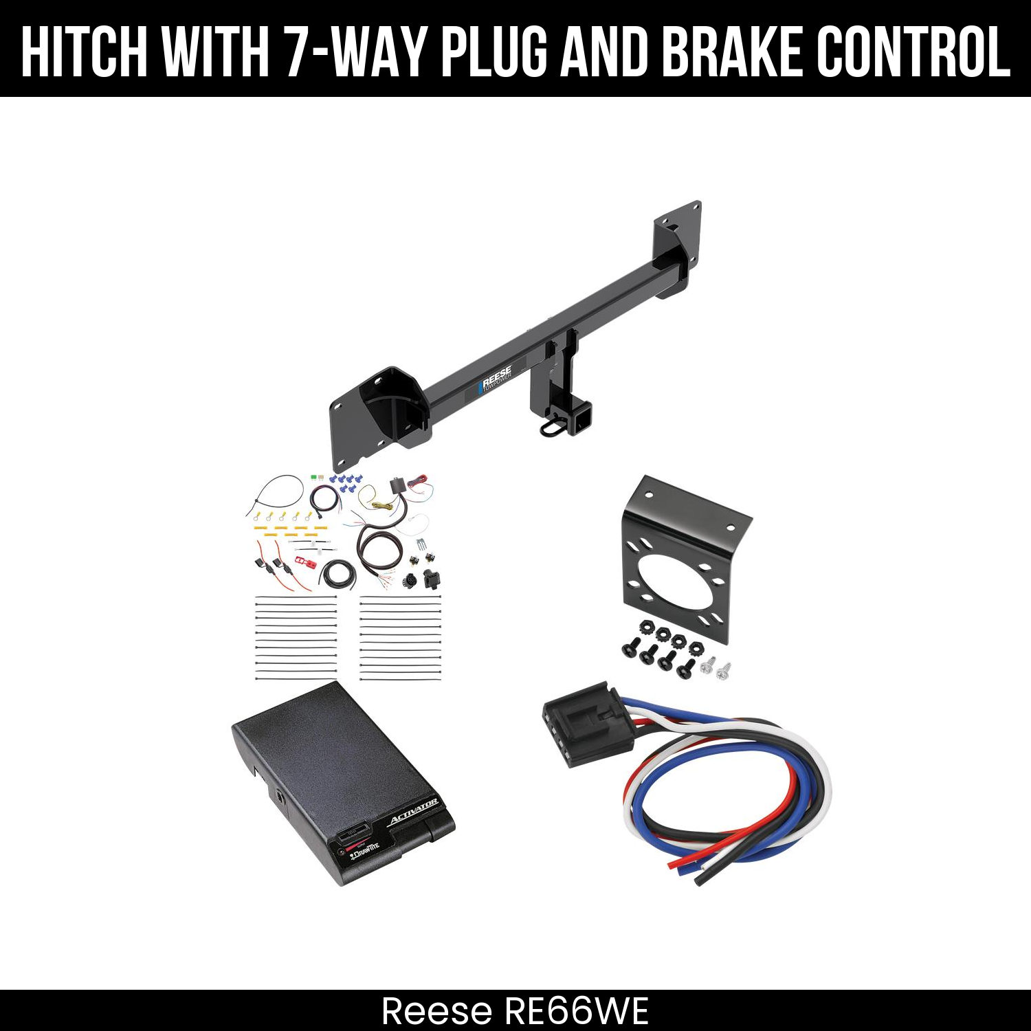 Trailer Hitch , 7-Way , Draw-Tite Activator Brake Control
