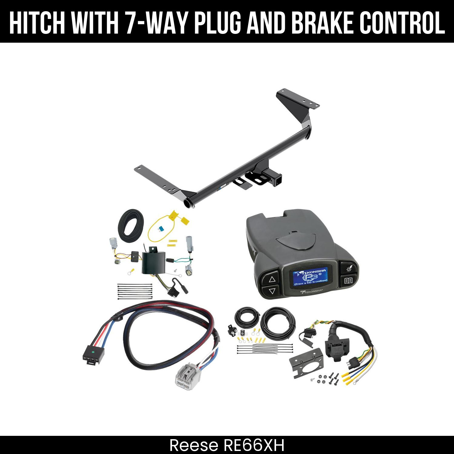 Trailer Hitch , 7-Way , Tekonsha Prodigy P3 Brake Control