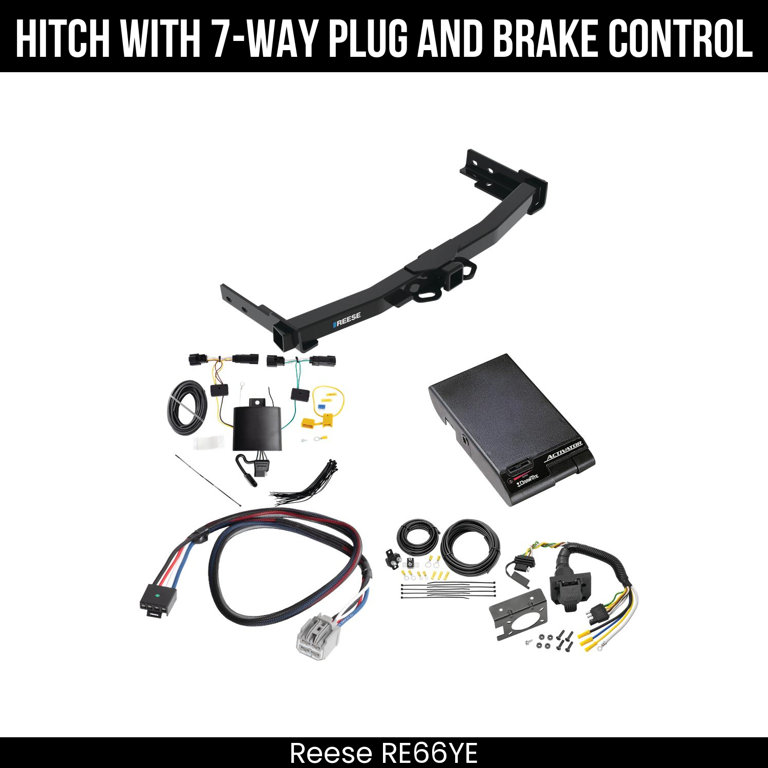 Trailer Hitch , 7-Way , Draw-Tite Activator Brake Control