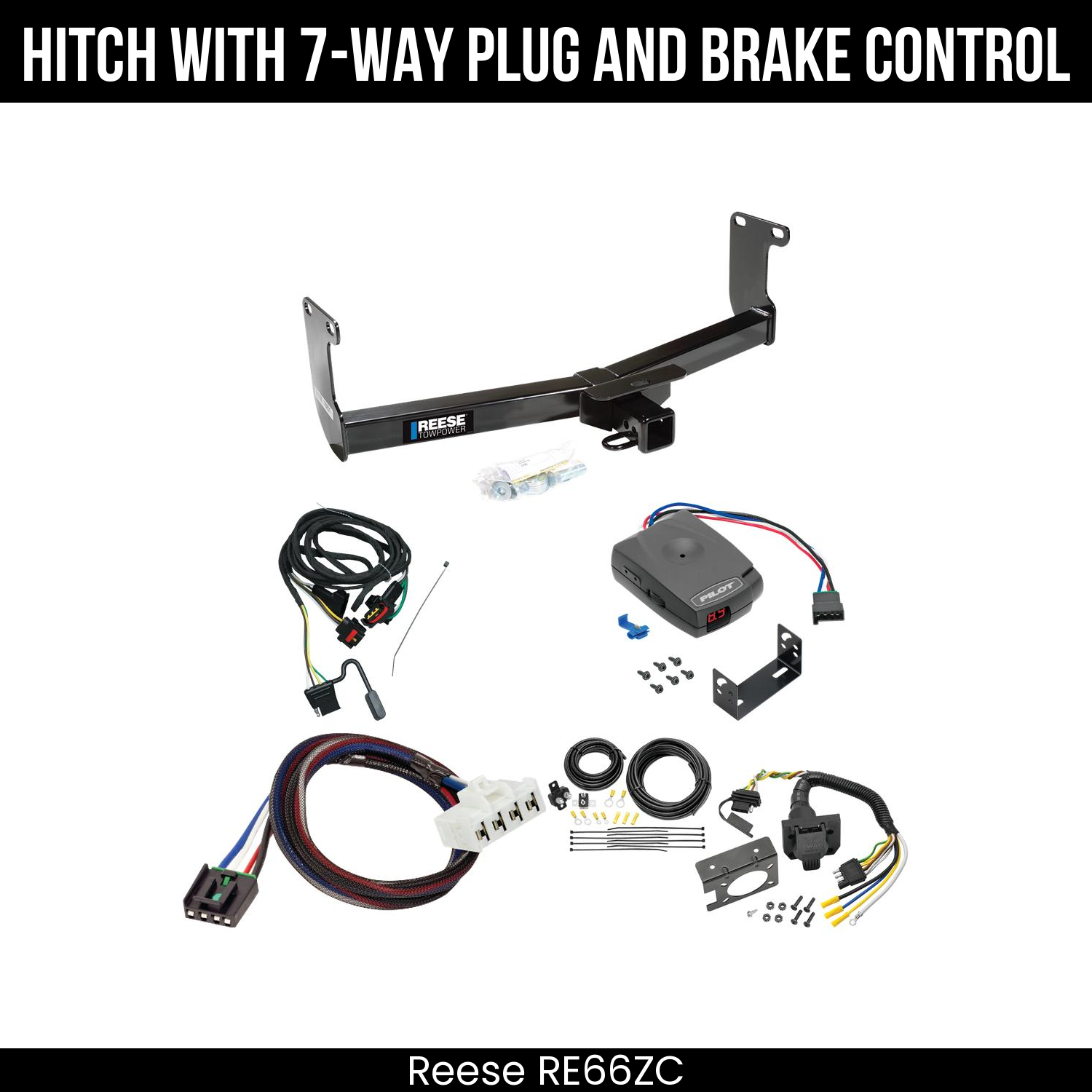 Trailer Hitch , 7-Way , Pro Series Pilot Brake Control