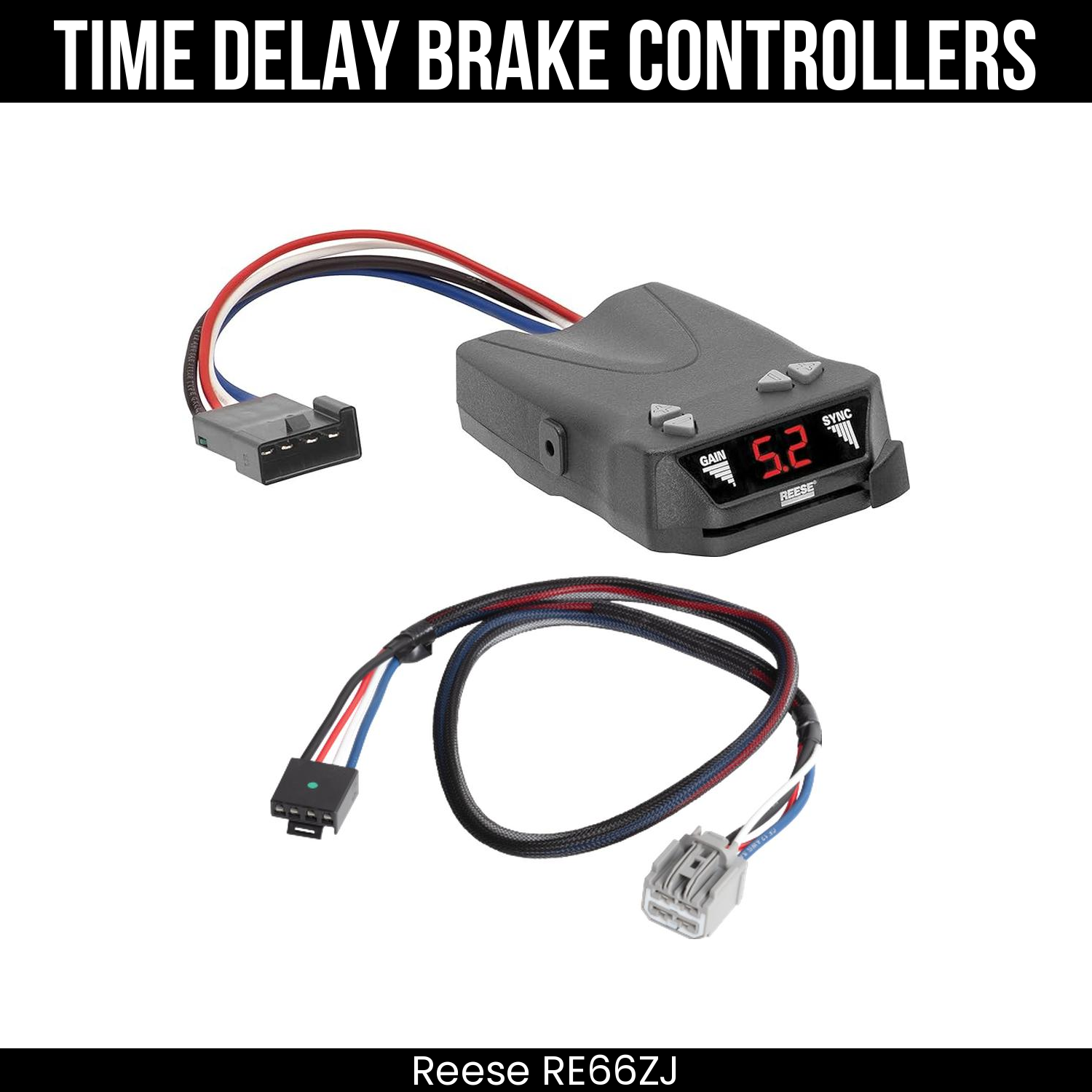 Reese Brakeman IV Brake Control , Plug Adapter