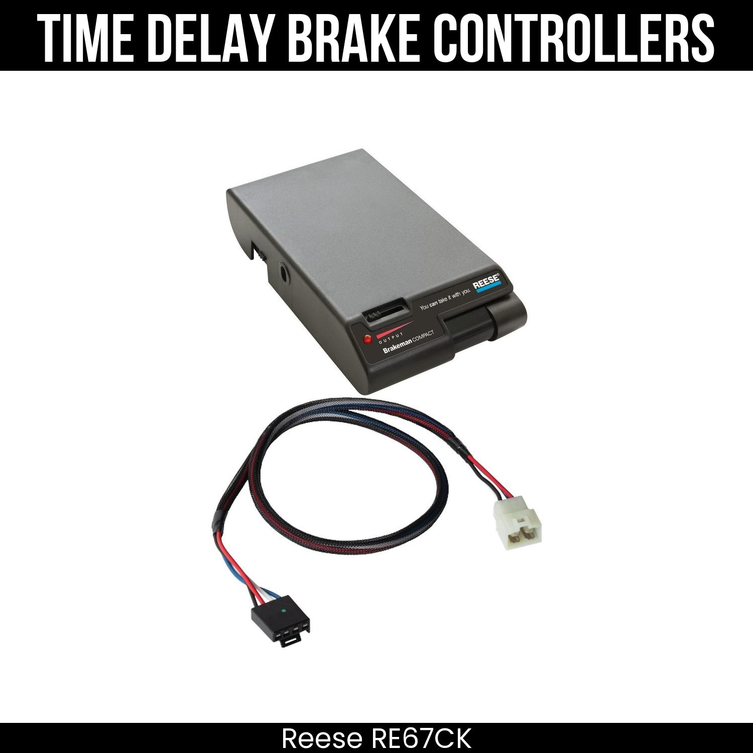 Reese Brakeman Brake Control , Plug Adapter