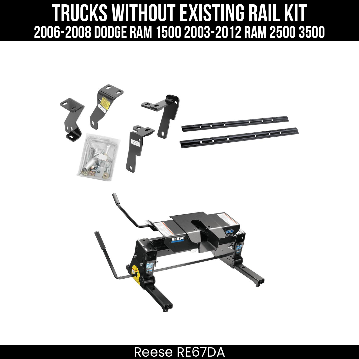5th Wheel Hitch Custom Bracket,5th Wheel Rails Only,Replacement 5th Wheel Head,Kwik-Slide 5th Wheel Slider