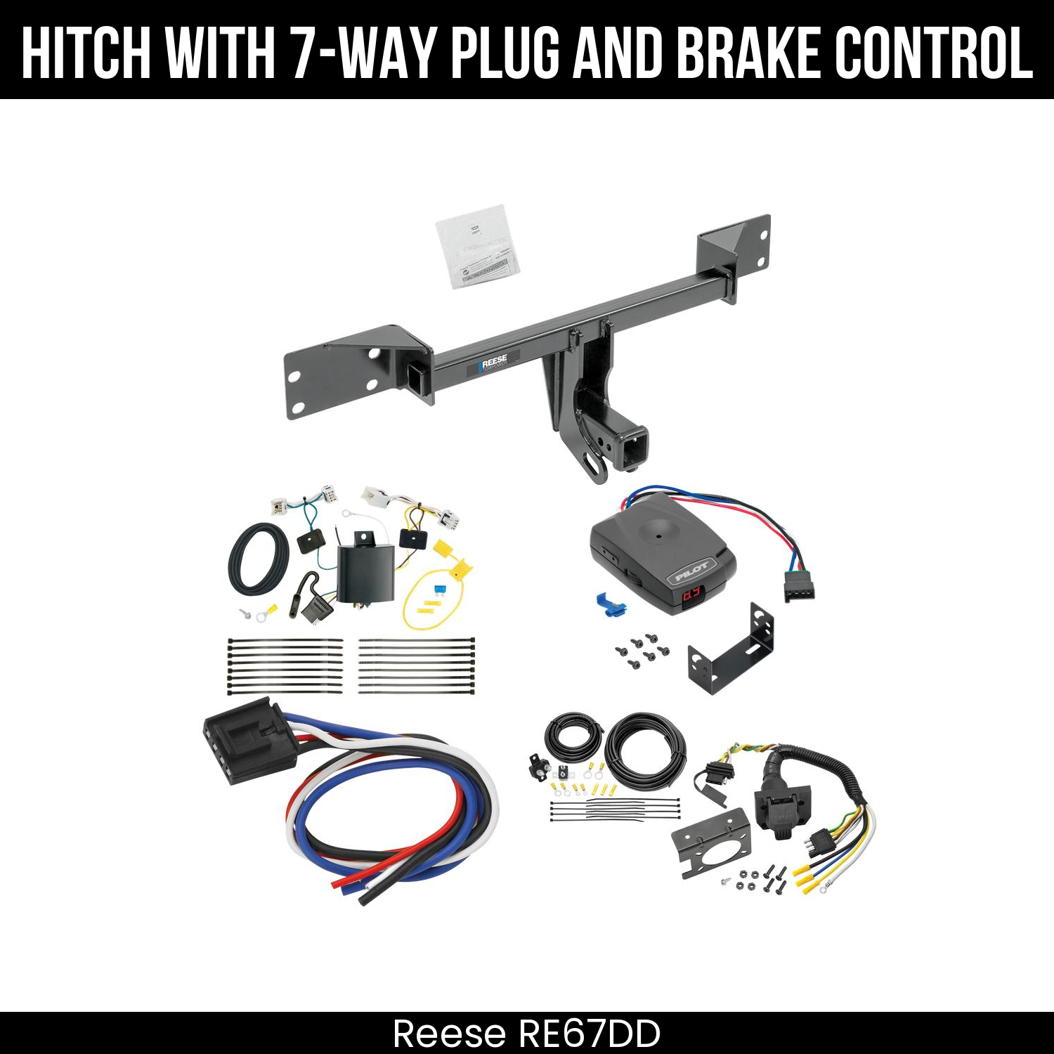 Trailer Hitch , 7-Way , Pro Series Pilot Brake Control