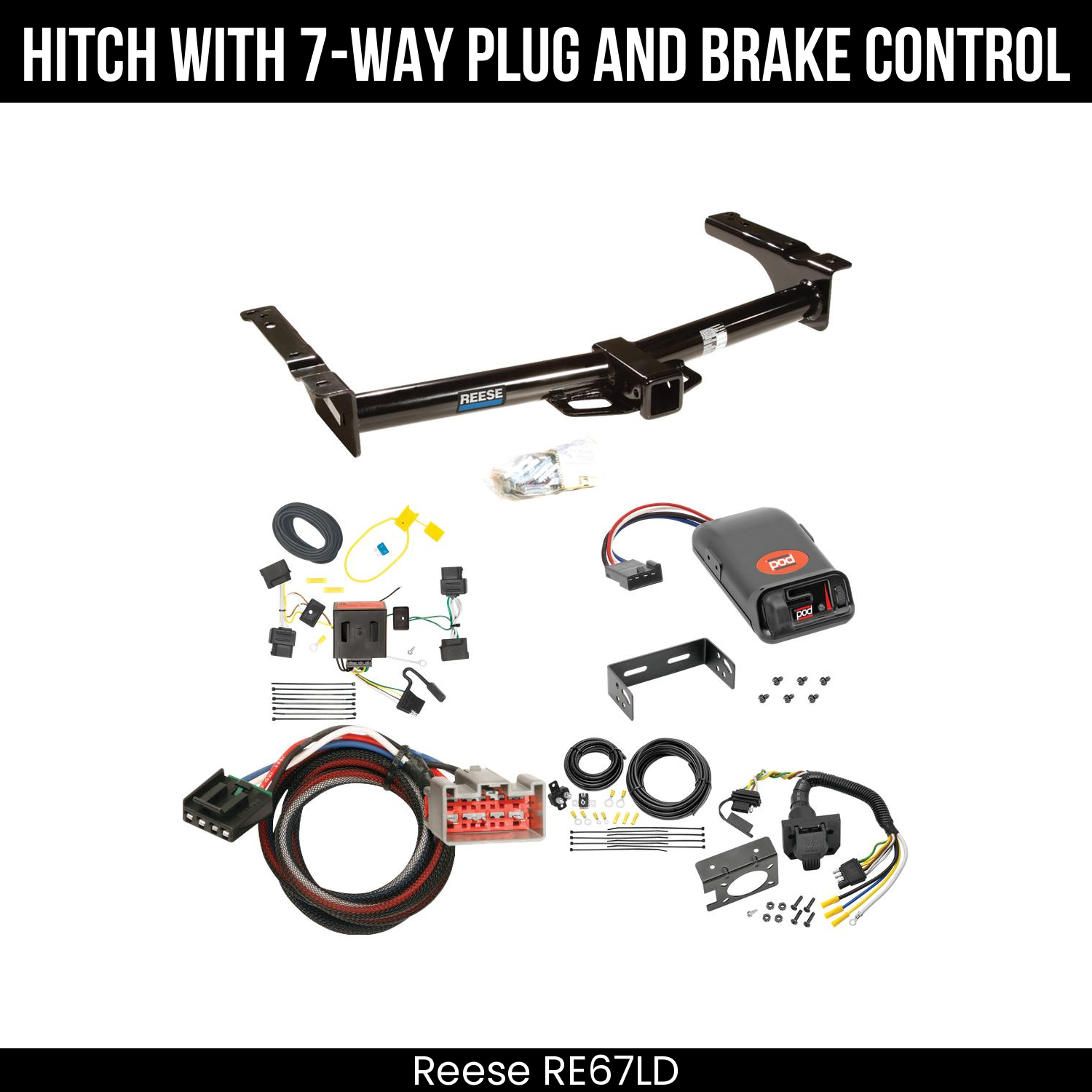 Trailer Hitch , 7-Way , Pro Series POD Brake Control