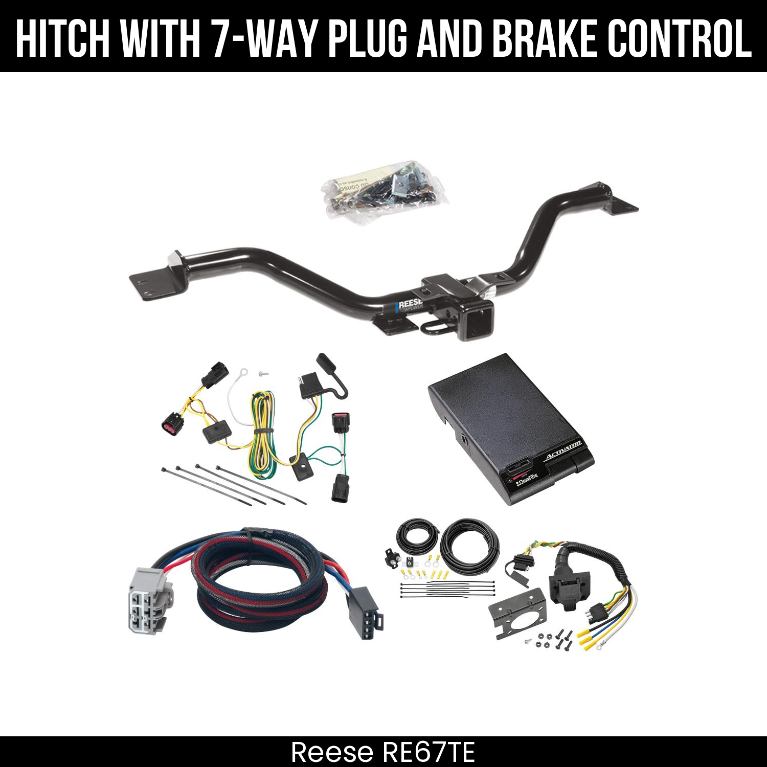 Trailer Hitch , 7-Way , Draw-Tite Activator Brake Control