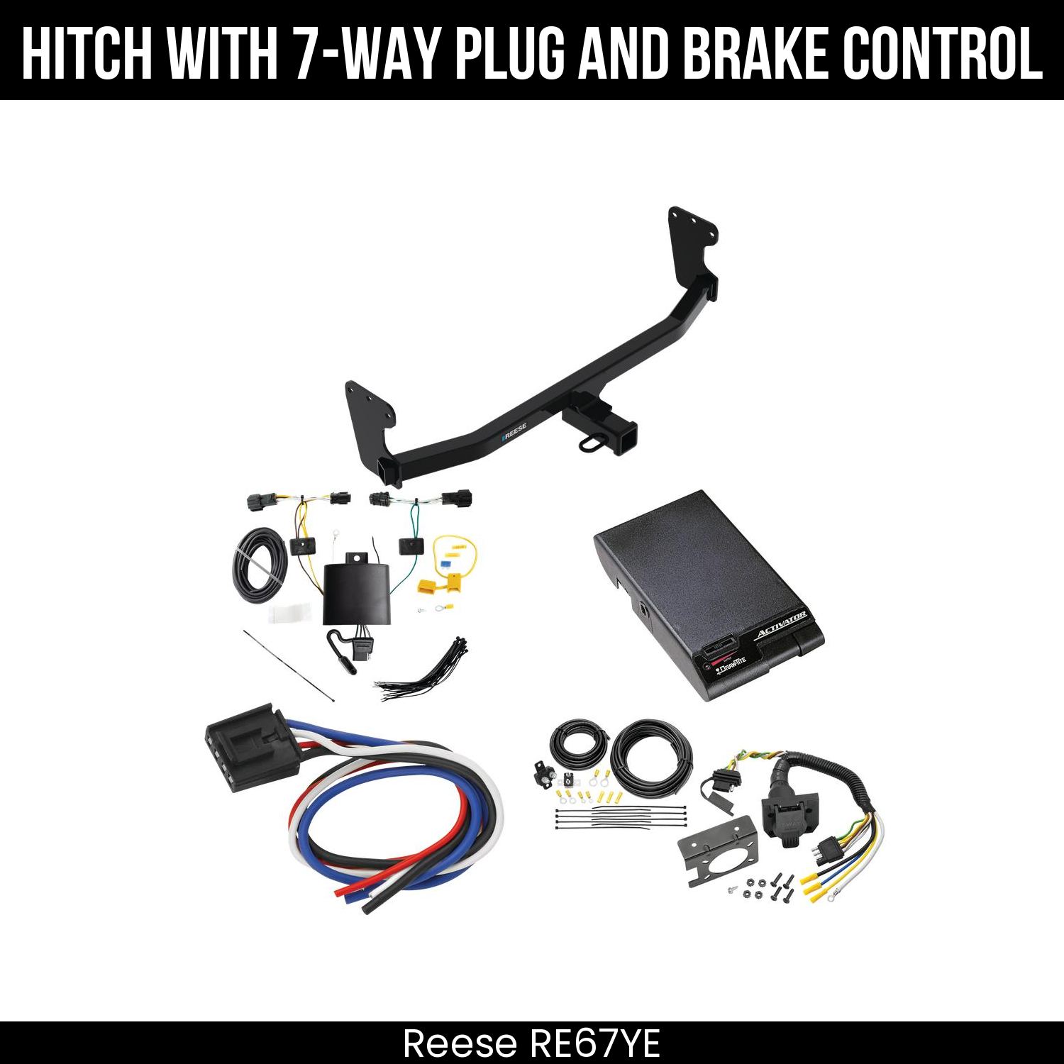 Trailer Hitch , 7-Way , Draw-Tite Activator Brake Control