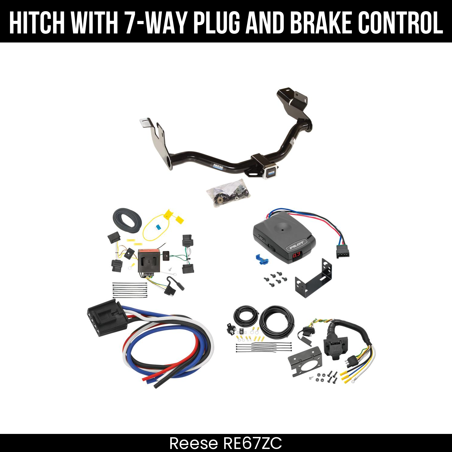 Trailer Hitch , 7-Way , Pro Series Pilot Brake Control