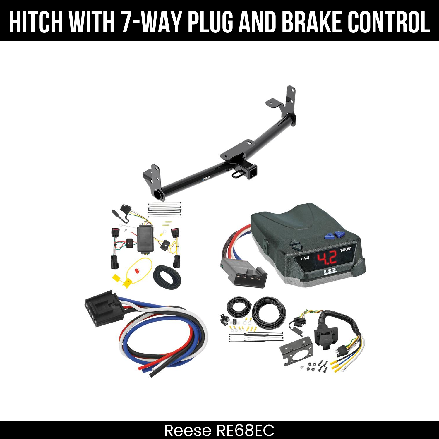 Trailer Hitch , 7-Way , Reese Brake EVN Control