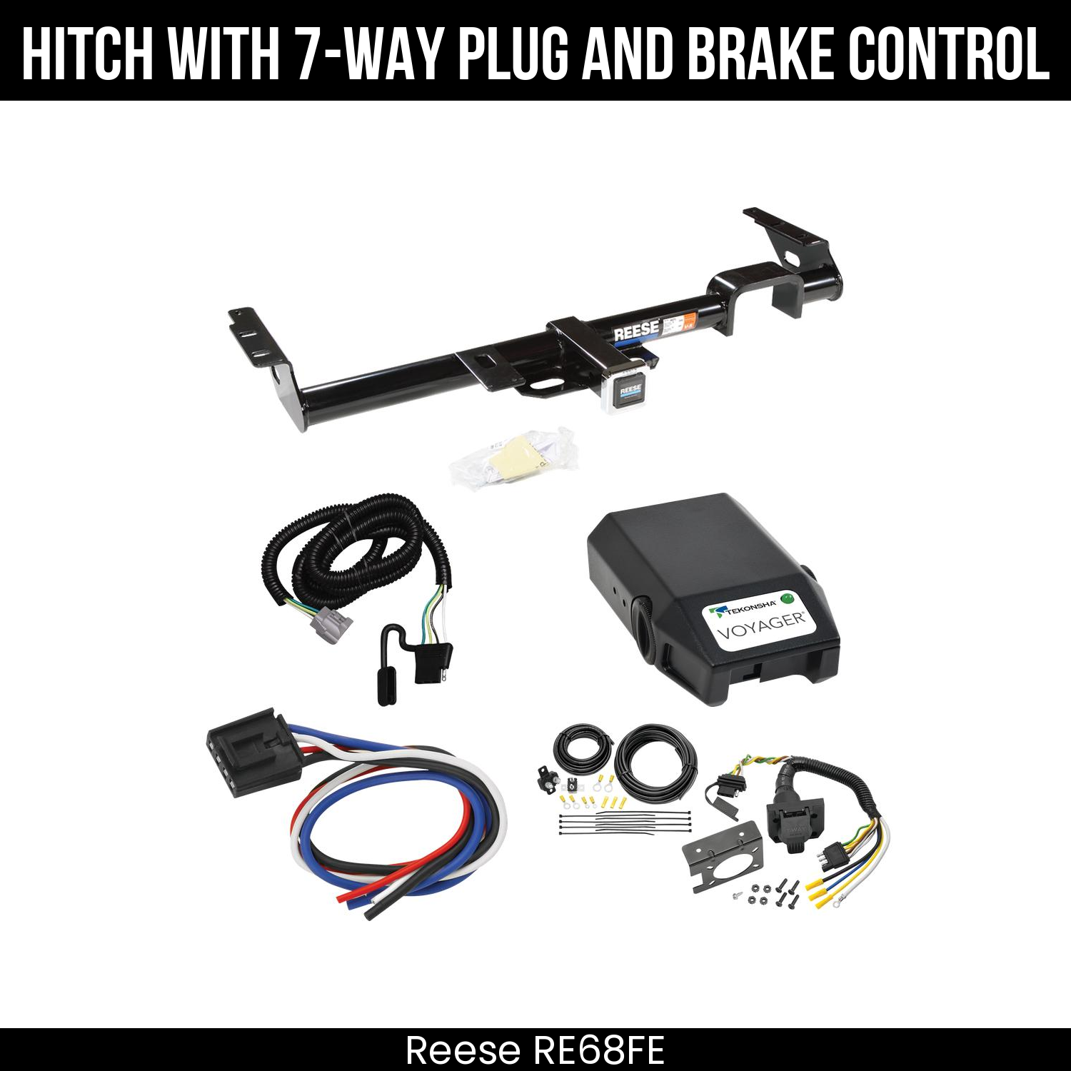 Trailer Hitch , 7-Way , Tekonsha Voyager Brake Control