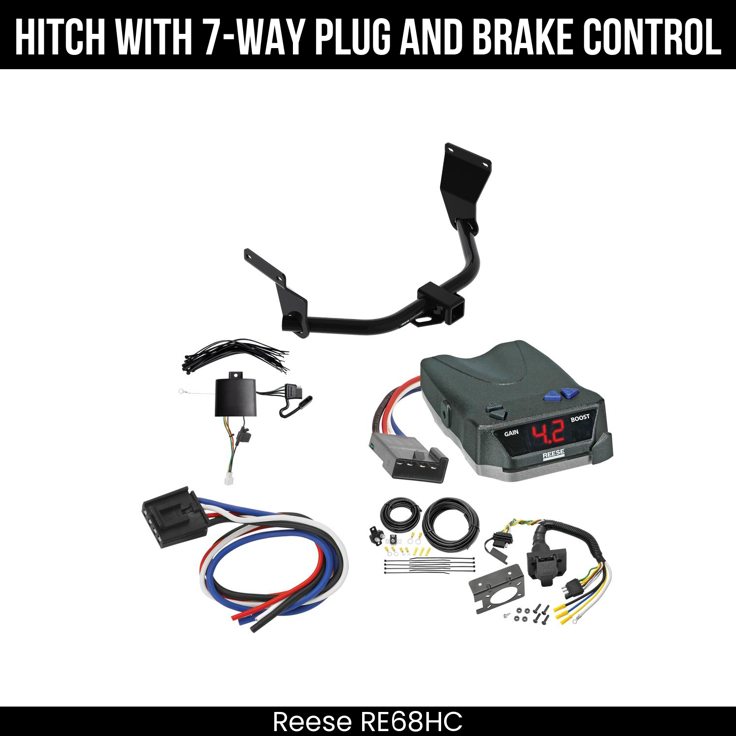 Trailer Hitch , 7-Way , Reese Brake EVN Control
