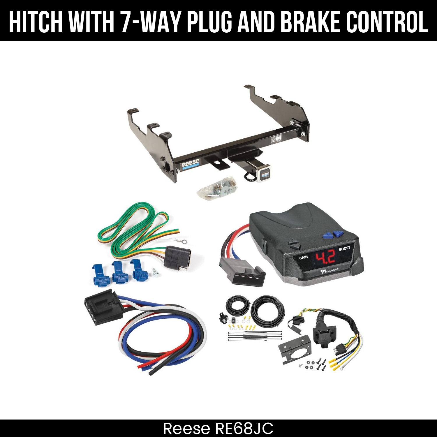 Trailer Hitch , 7-Way , Tekonsha Brake EVN Control