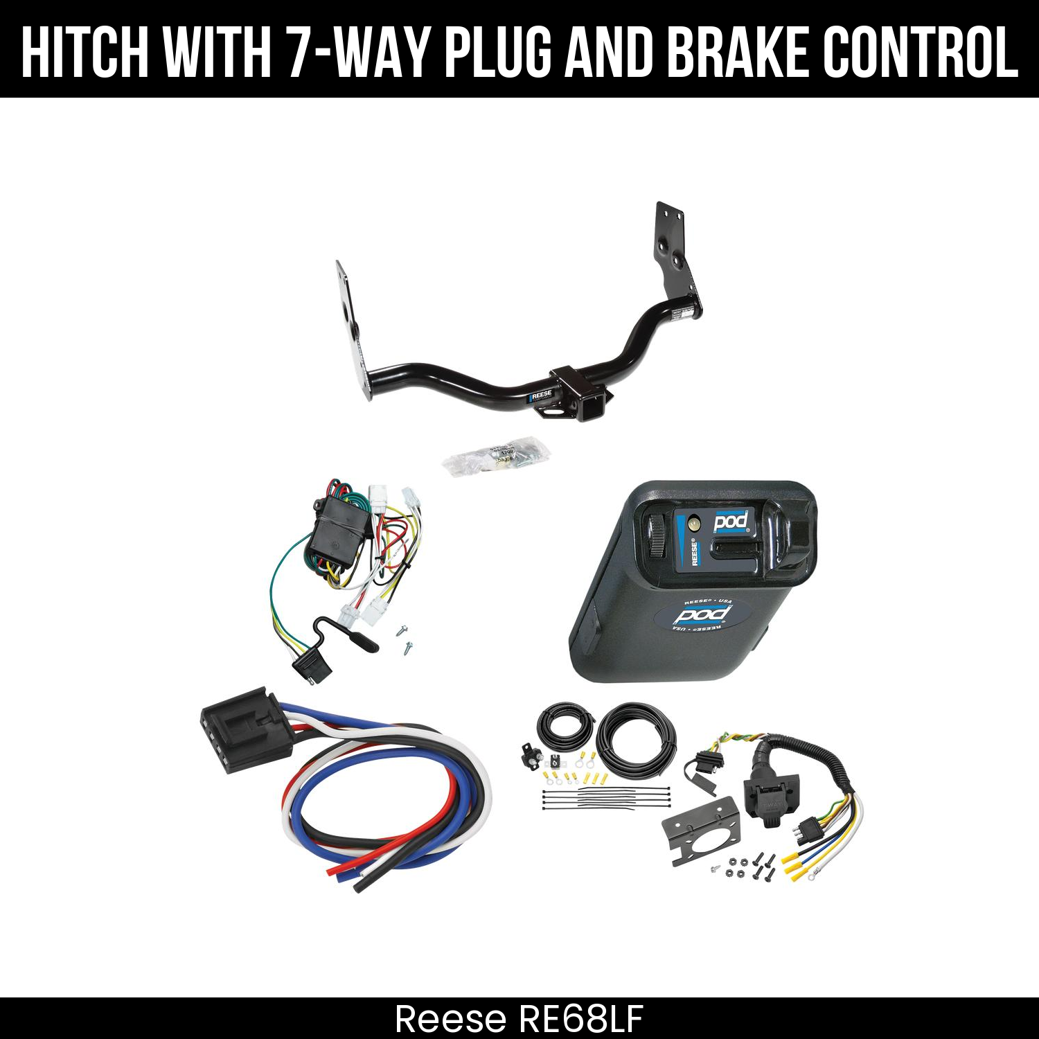 Trailer Hitch , 7-Way , Reese POD Brake Control