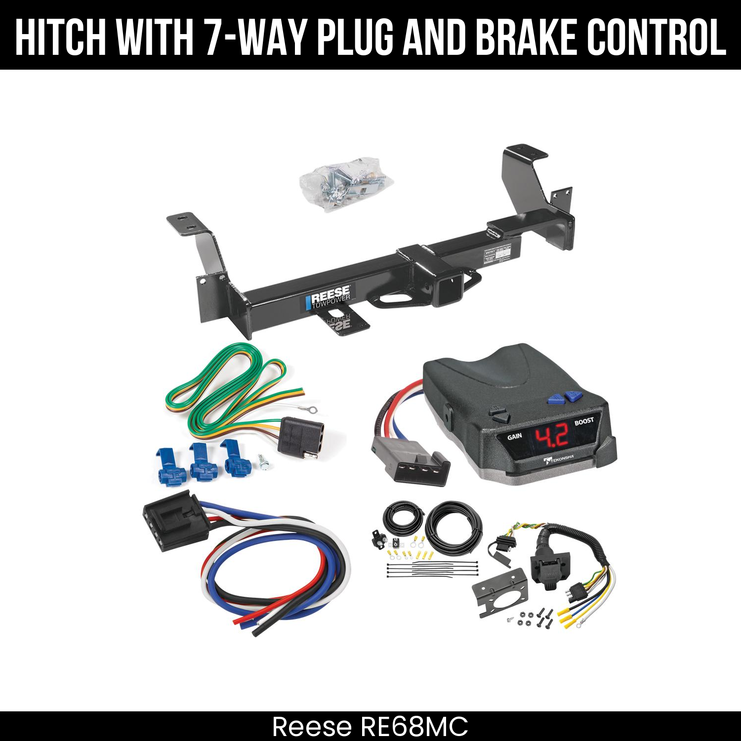 Trailer Hitch , 7-Way , Tekonsha Brake EVN Control