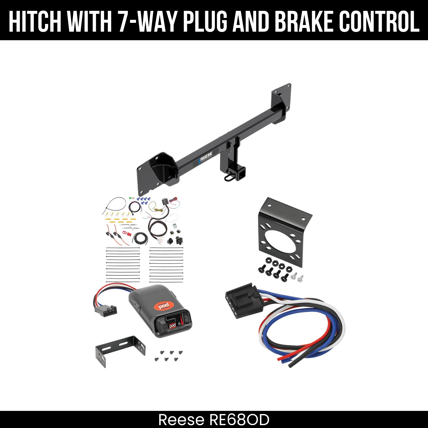 Trailer Hitch , 7-Way , Pro Series POD Brake Control