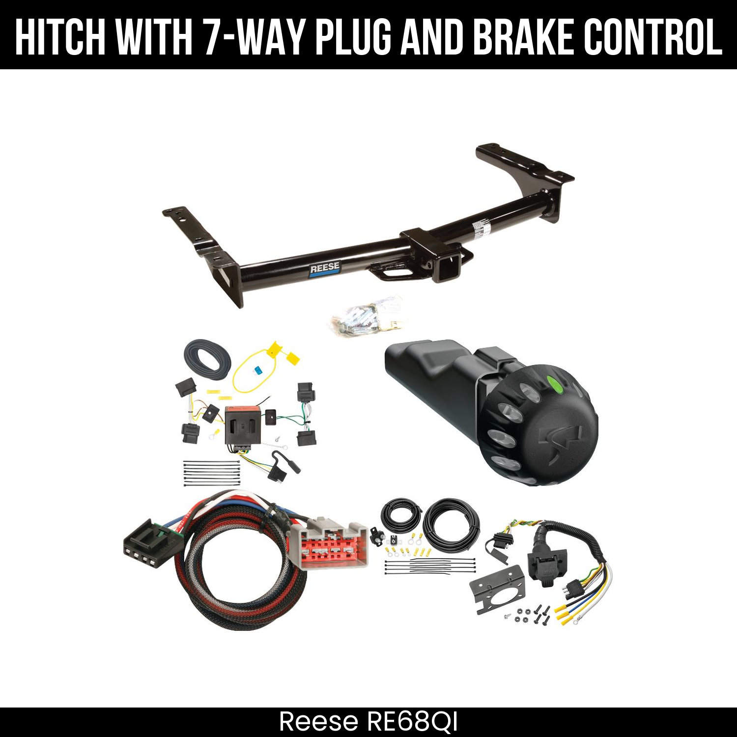 Trailer Hitch , 7-Way , Tekonsha Voyager iD Smart Brake Control