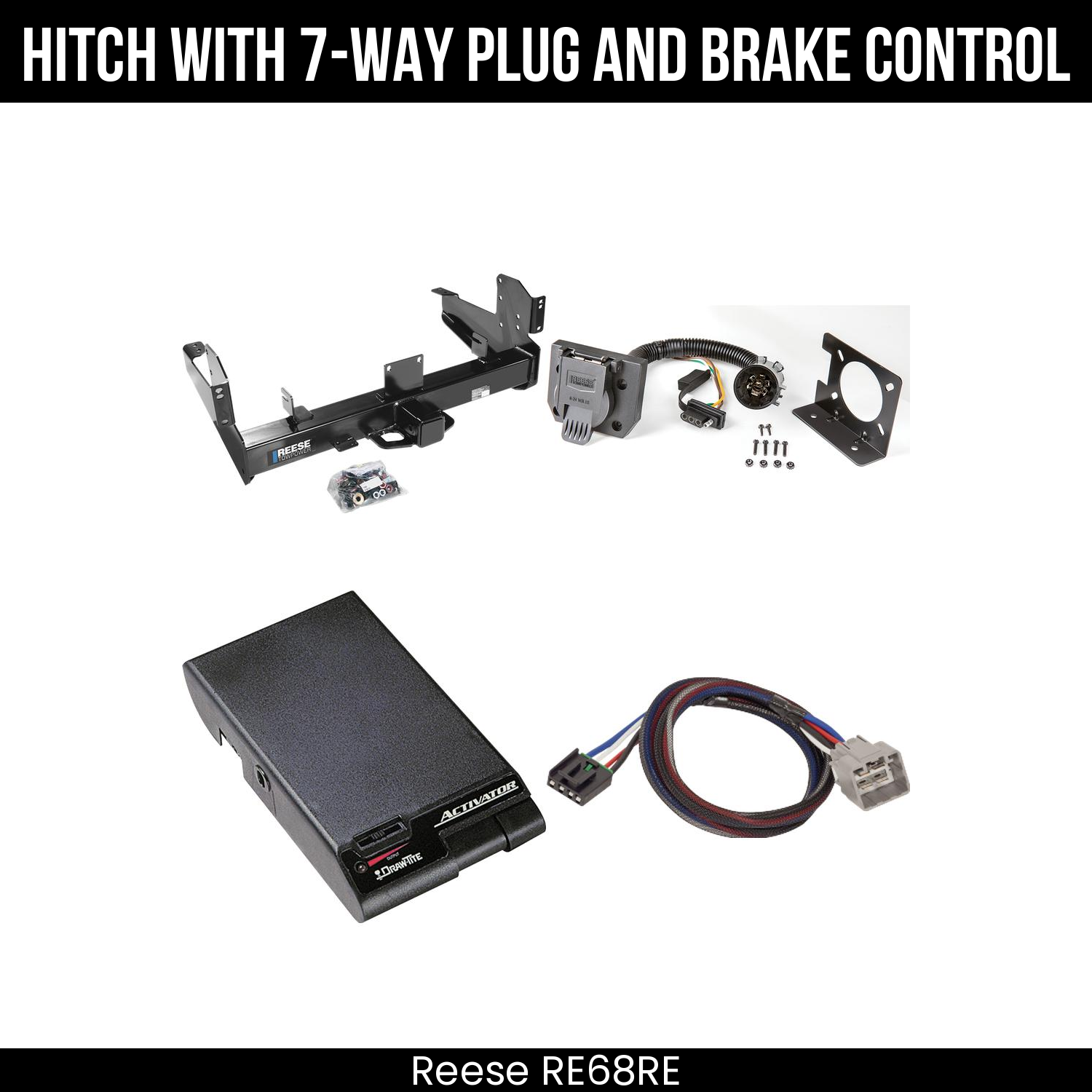 Trailer Hitch , 7-Way , Draw-Tite Activator Brake Control
