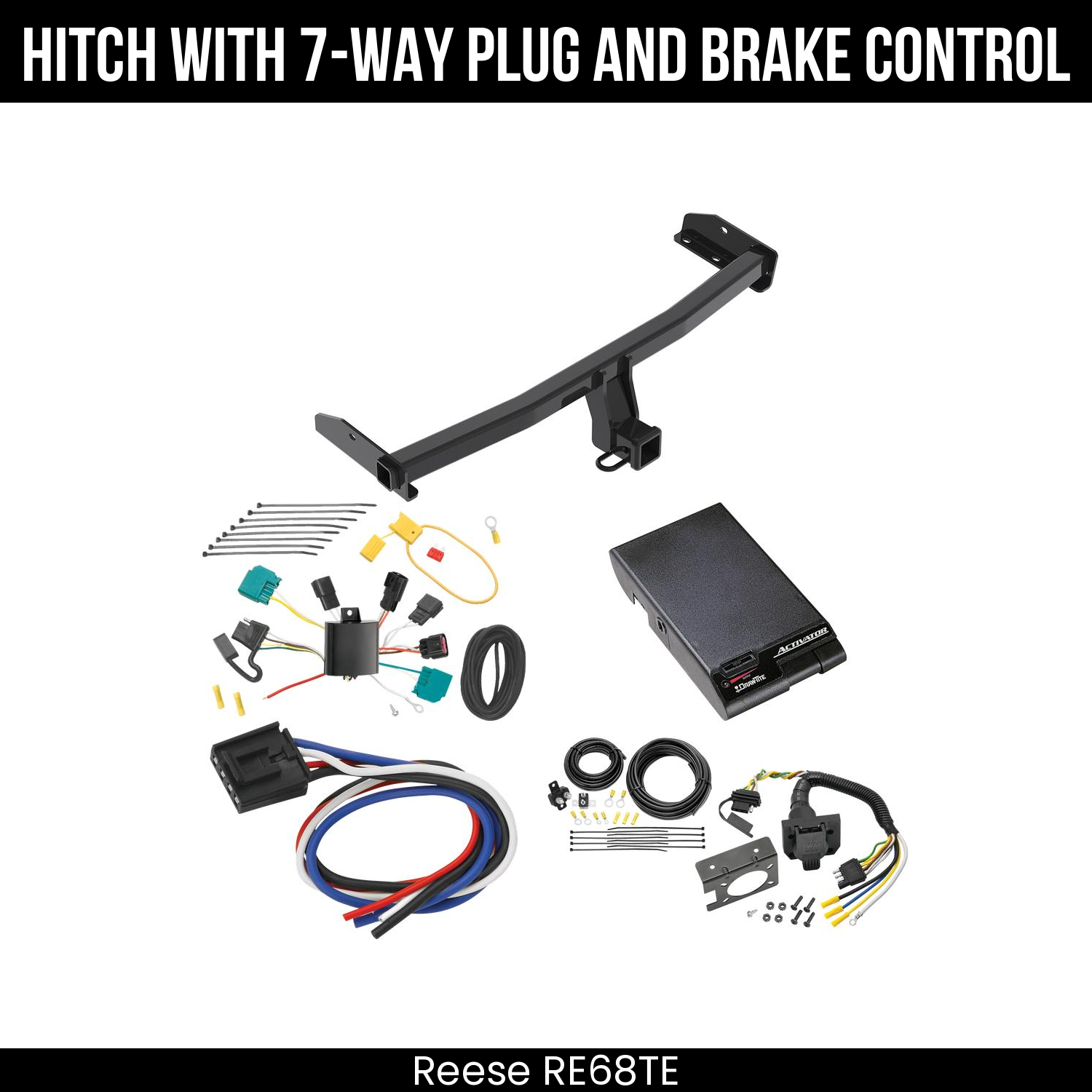 Trailer Hitch , 7-Way , Draw-Tite Activator Brake Control