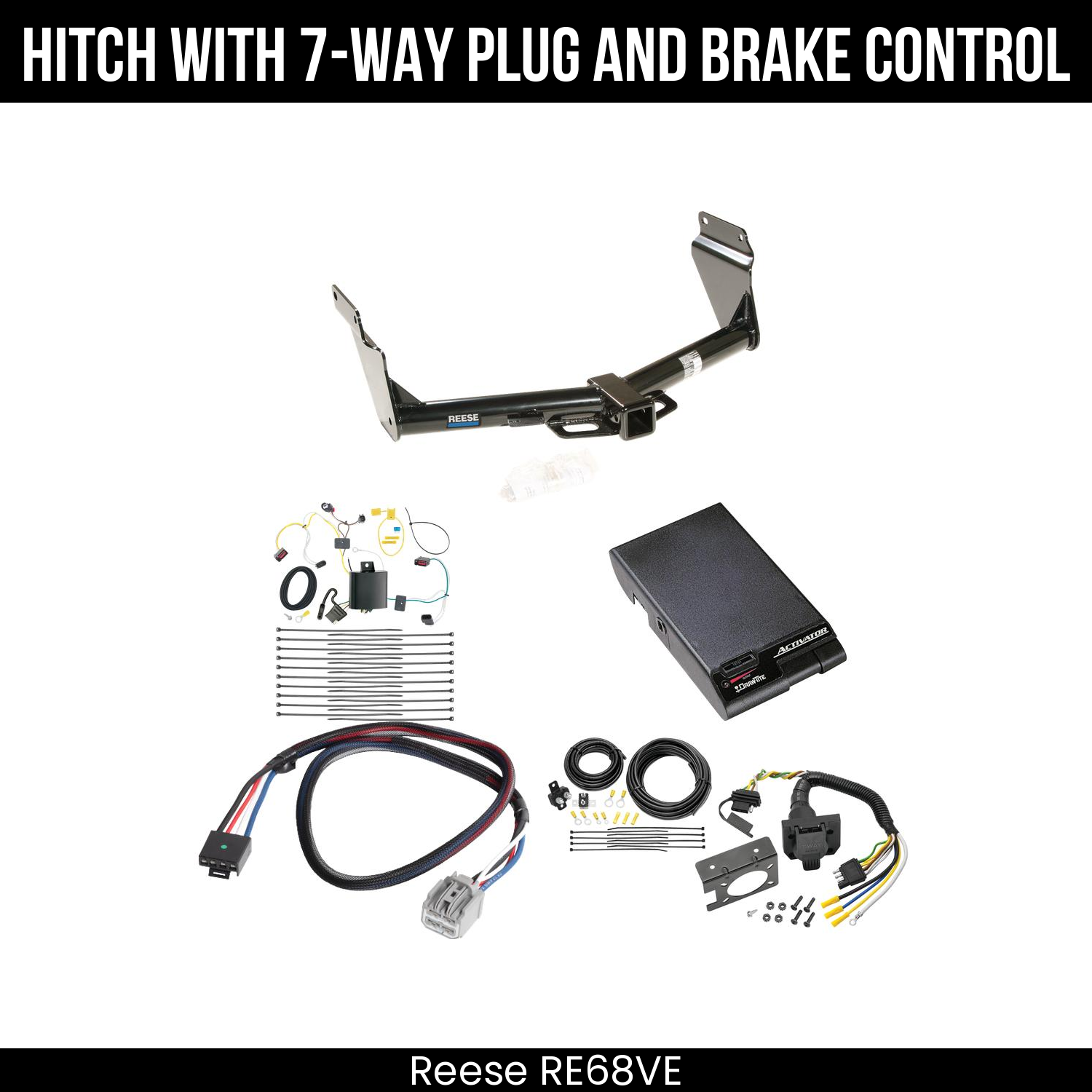 Trailer Hitch , 7-Way , Draw-Tite Activator Brake Control