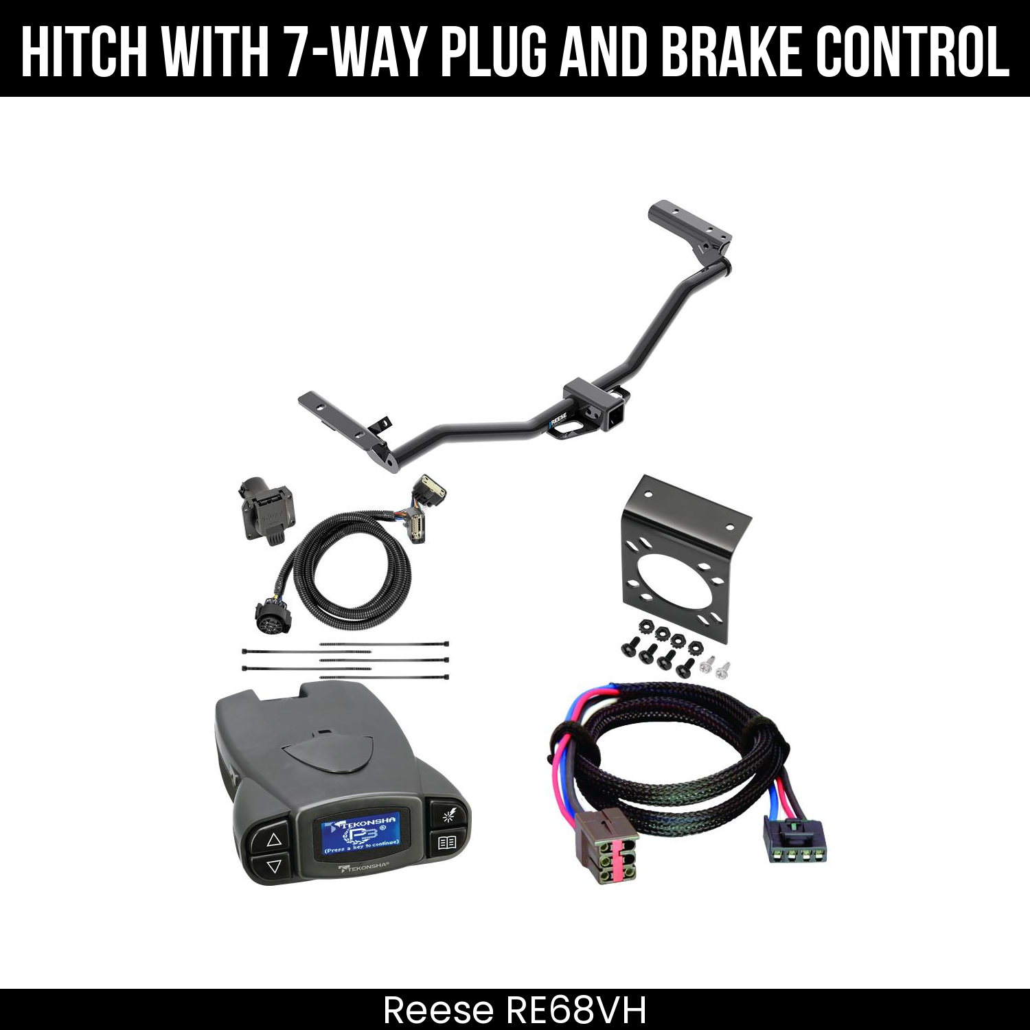 Trailer Hitch , 7-Way , Tekonsha Prodigy P3 Brake Control