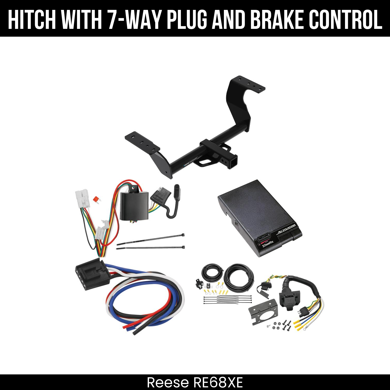 Trailer Hitch , 7-Way , Draw-Tite Activator Brake Control