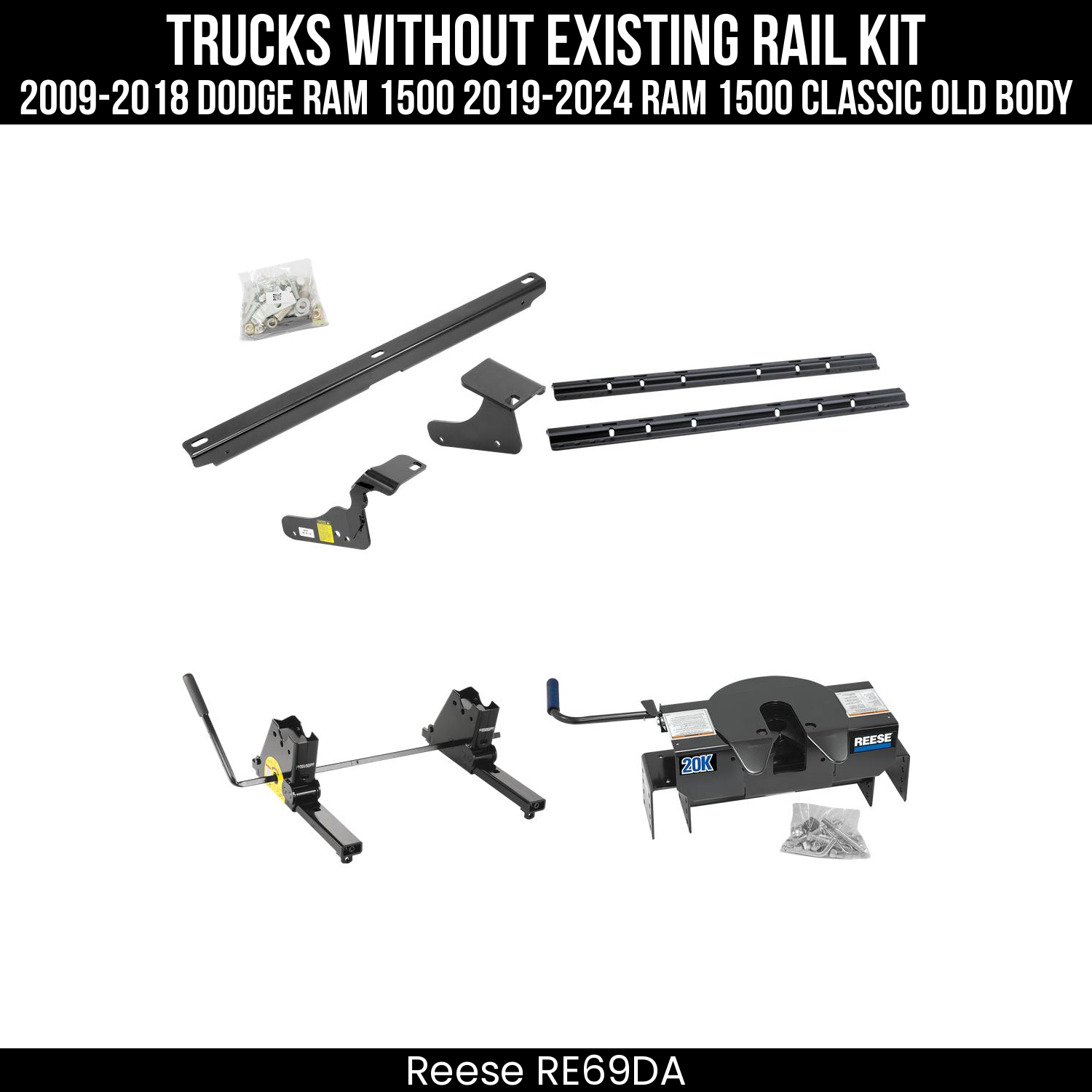 5th Wheel Hitch Custom Bracket,5th Wheel Rails Only,Kwik-Slide 5th Wheel Slider,5th Wheel Hitch
