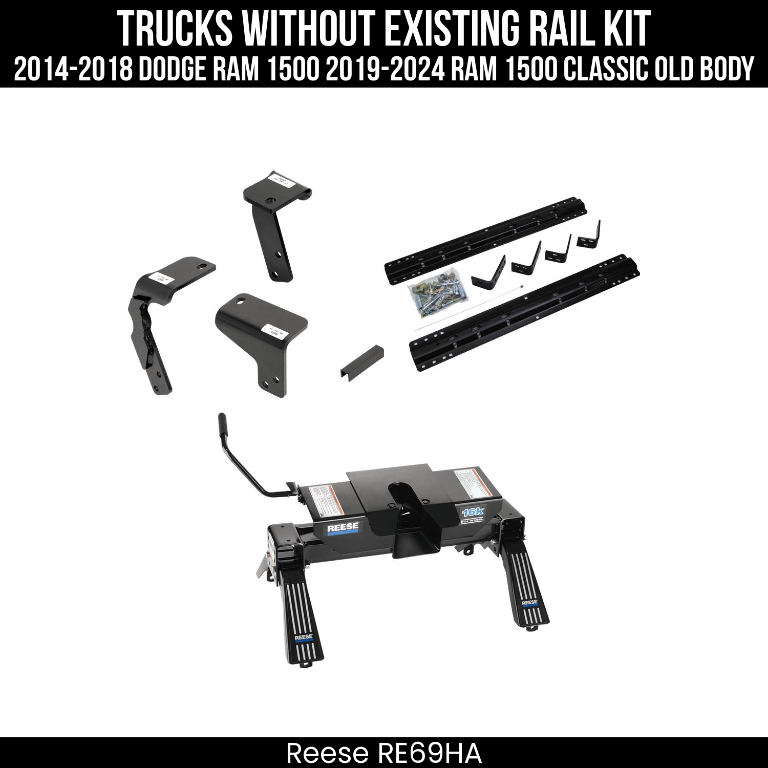 5th Wheel Hitch Bracket Kit,5th Wheel Hitch Mounting Rail & Bracket Kit,Replacement 5th Wheel Head,Replacement 5th Wheel Legs