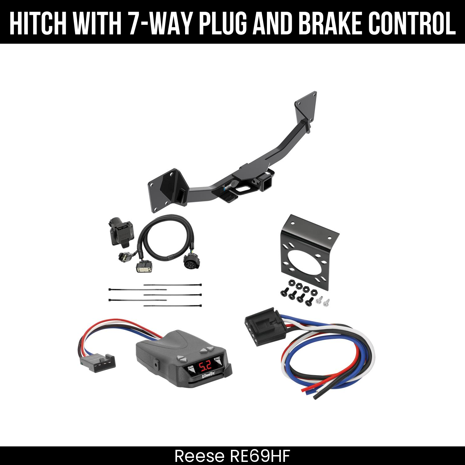 Trailer Hitch , 7-Way , Draw-Tite Activator IV Brake Control