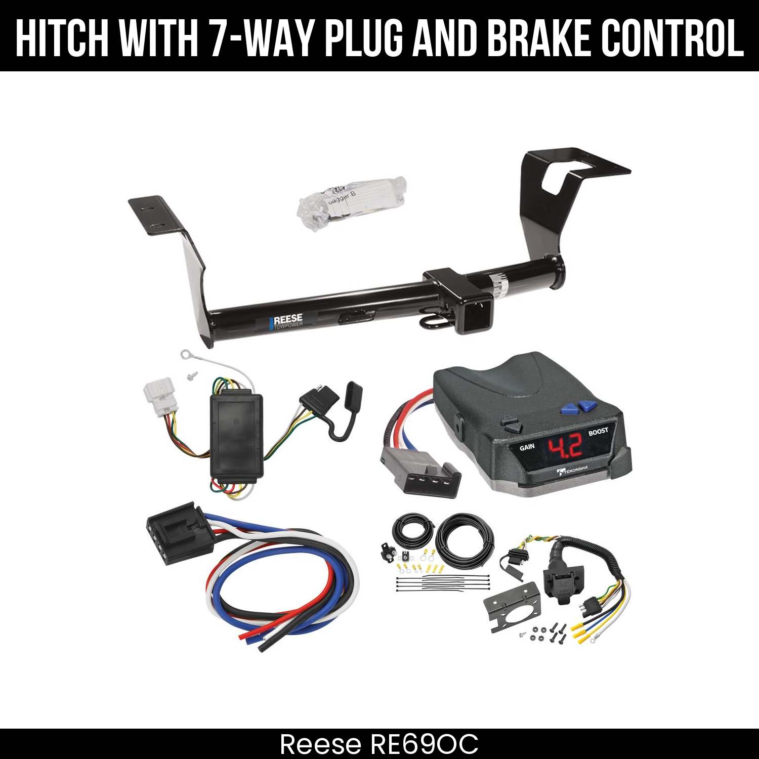 Trailer Hitch , 7-Way , Tekonsha Brake EVN Control
