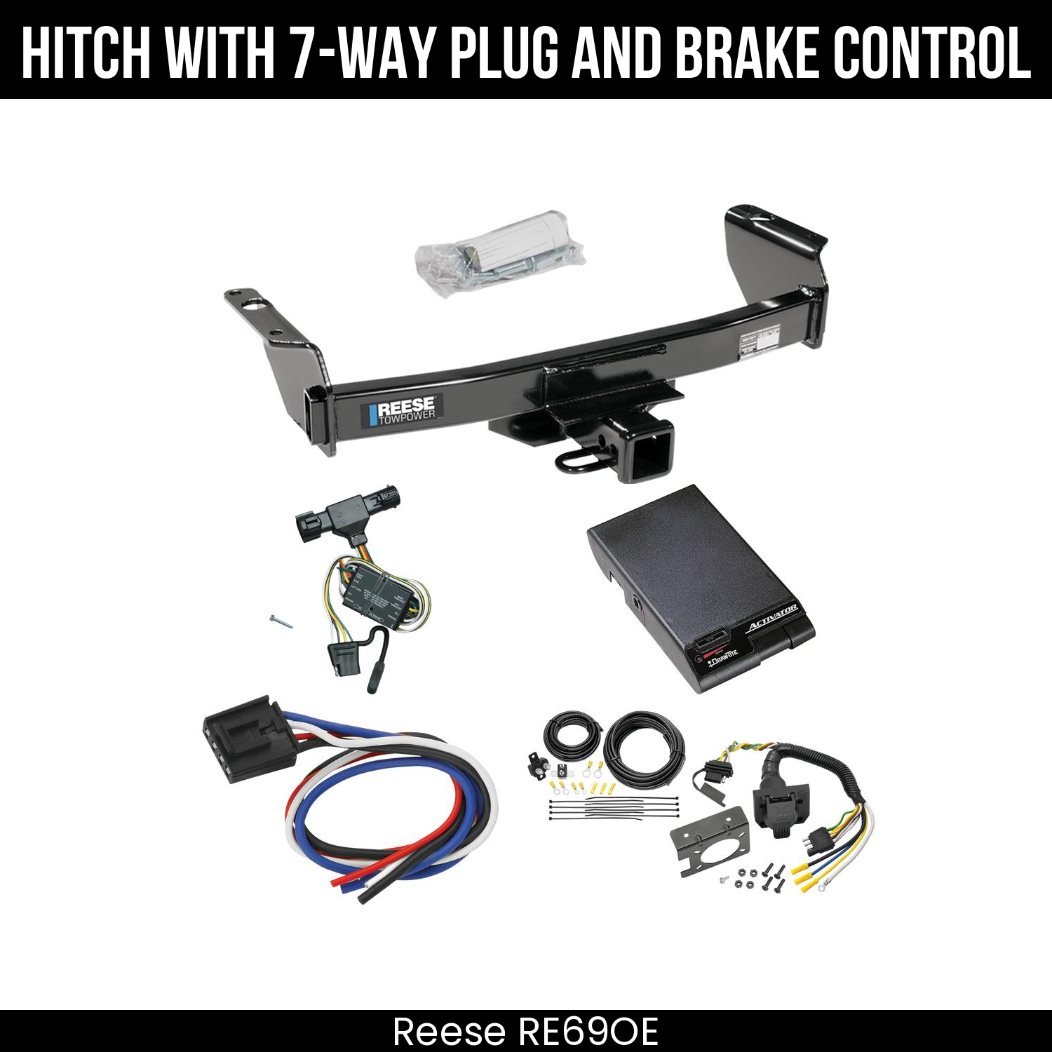 Trailer Hitch , 7-Way , Draw-Tite Activator Brake Control