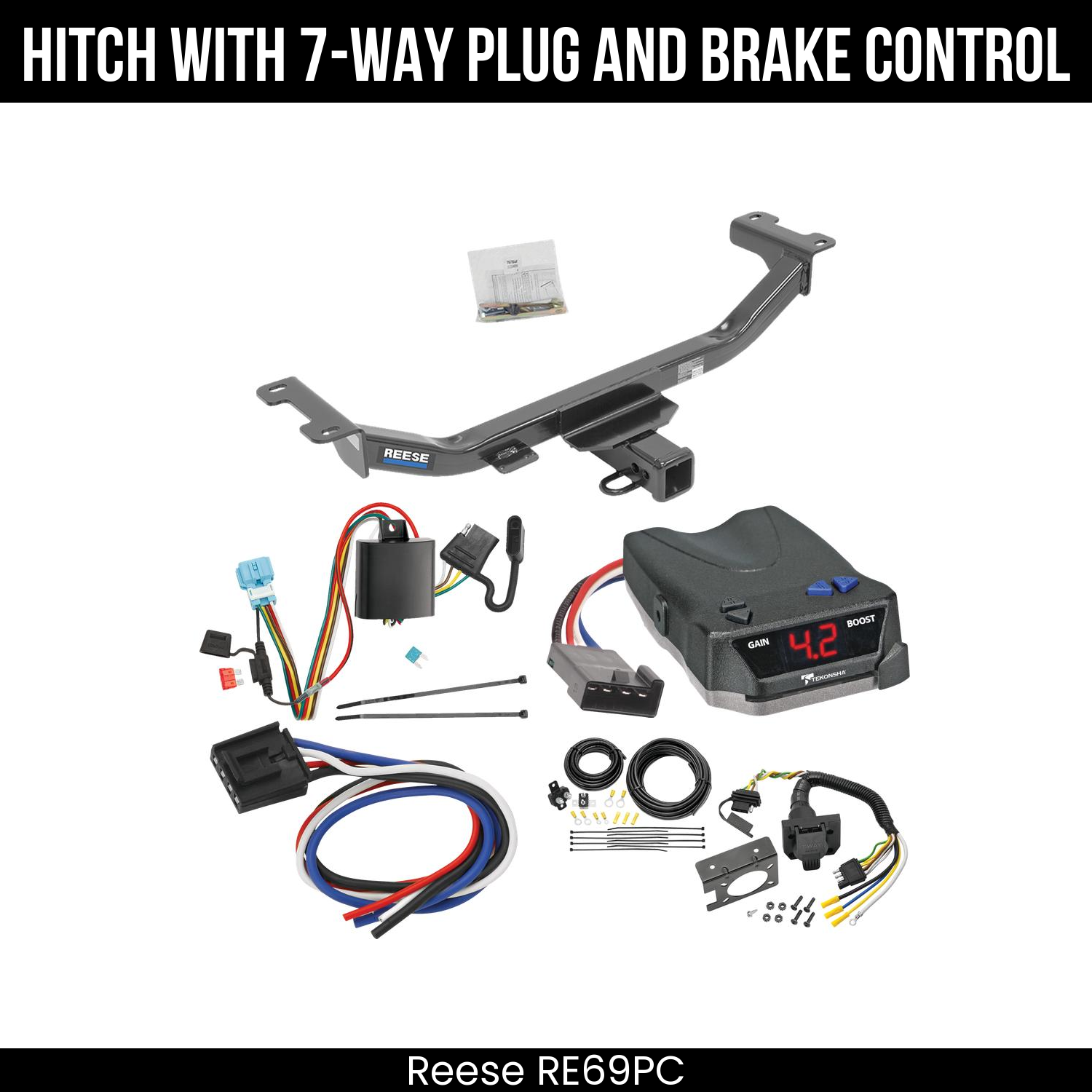 Trailer Hitch , 7-Way , Tekonsha Brake EVN Control