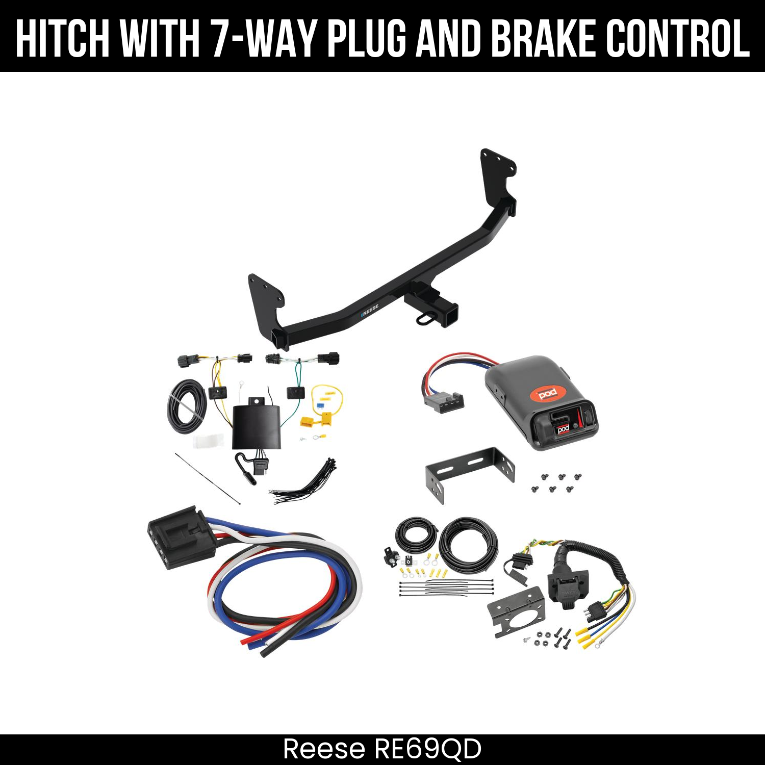 Trailer Hitch , 7-Way , Pro Series POD Brake Control