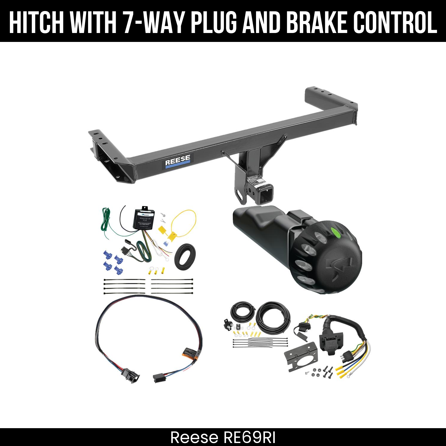 Trailer Hitch , 7-Way , Tekonsha Voyager iD Smart Brake Control