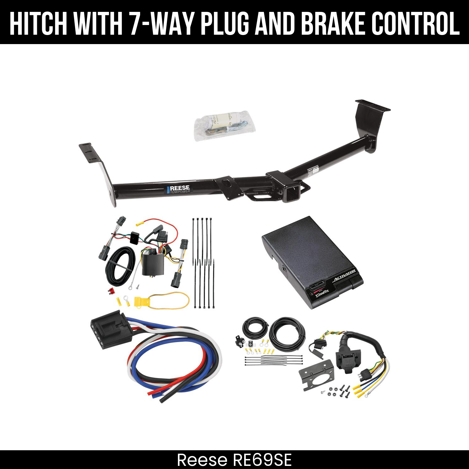 Trailer Hitch , 7-Way , Draw-Tite Activator Brake Control