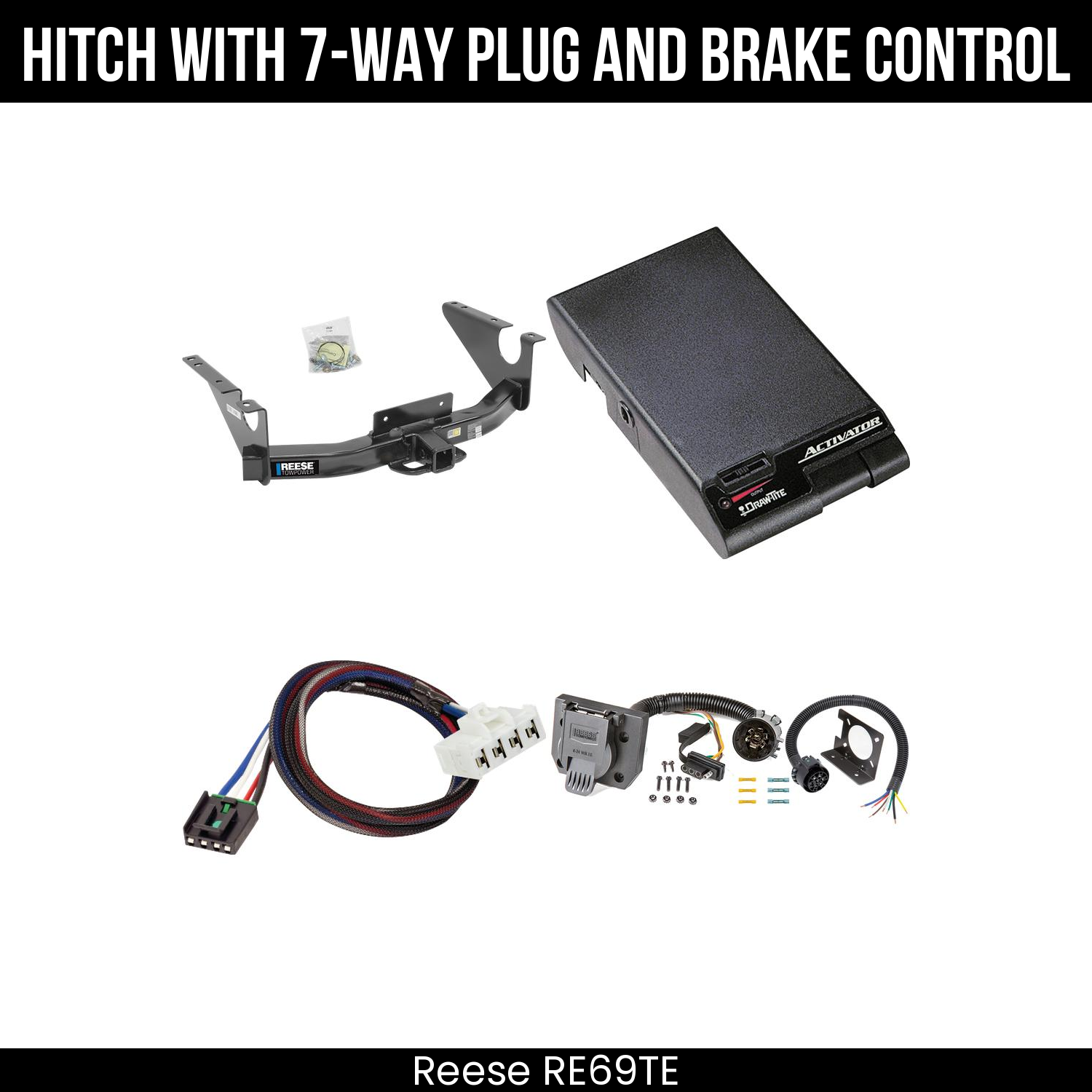 Trailer Hitch , 7-Way , Draw-Tite Activator Brake Control