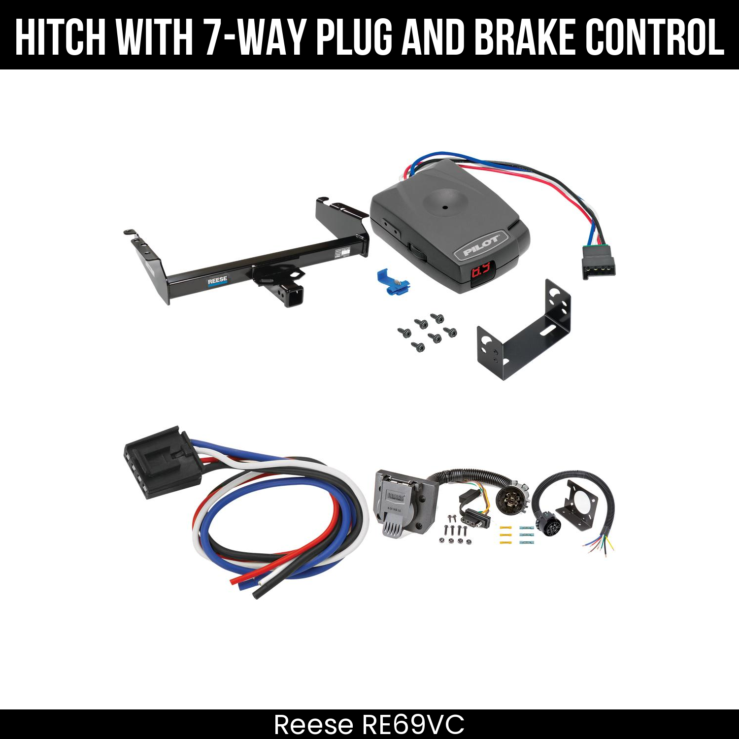 Trailer Hitch , 7-Way , Pro Series Pilot Brake Control