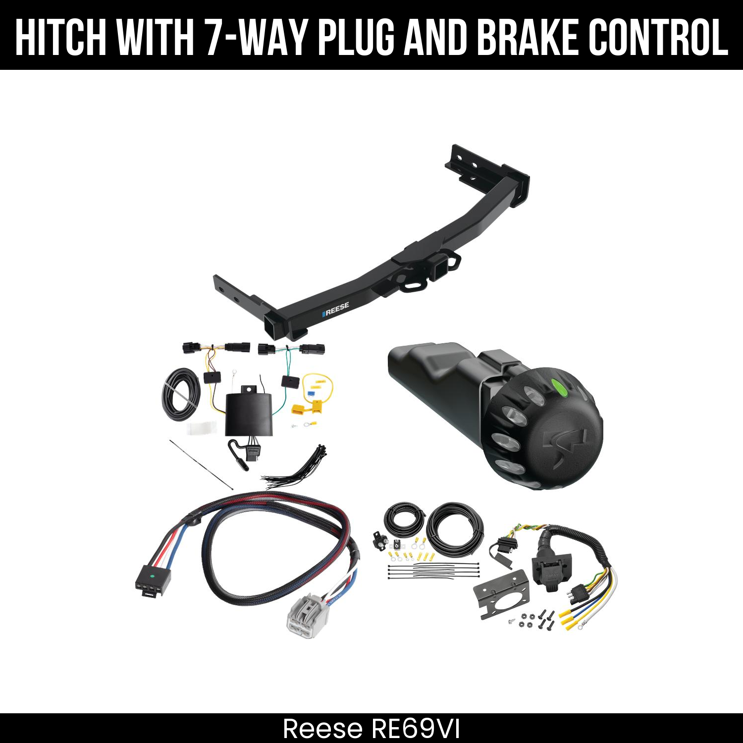 Trailer Hitch , 7-Way , Tekonsha Voyager iD Smart Brake Control