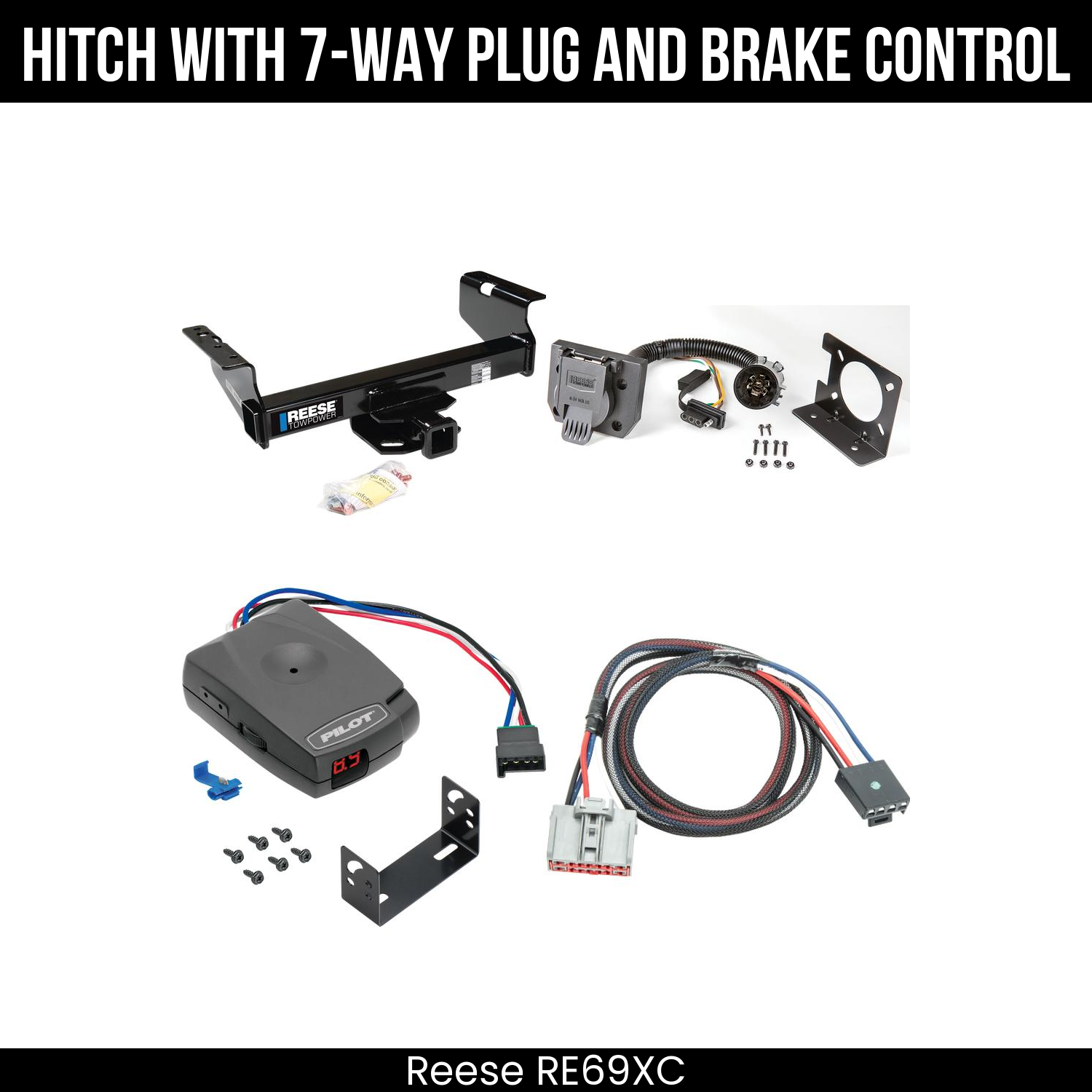 Trailer Hitch , 7-Way , Pro Series Pilot Brake Control