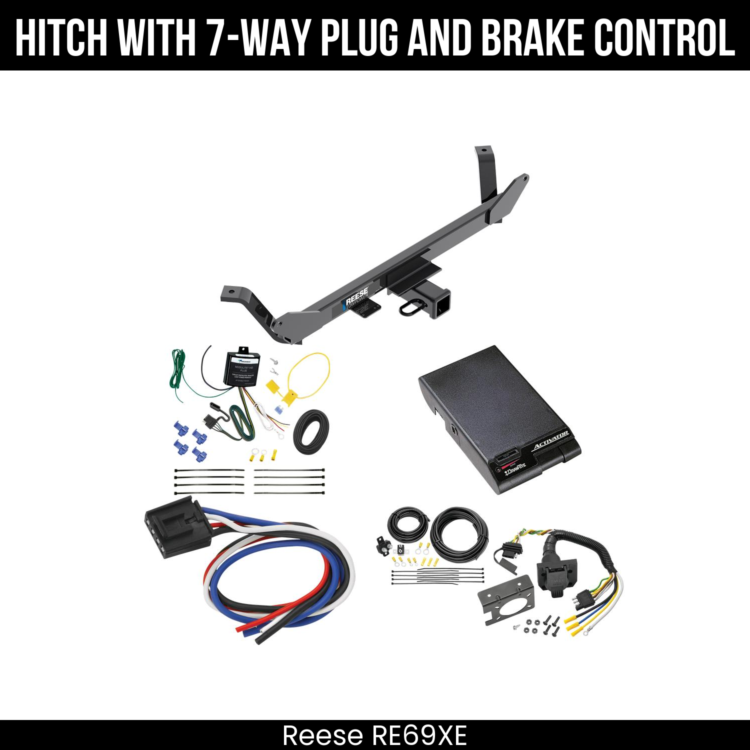Trailer Hitch , 7-Way , Draw-Tite Activator Brake Control