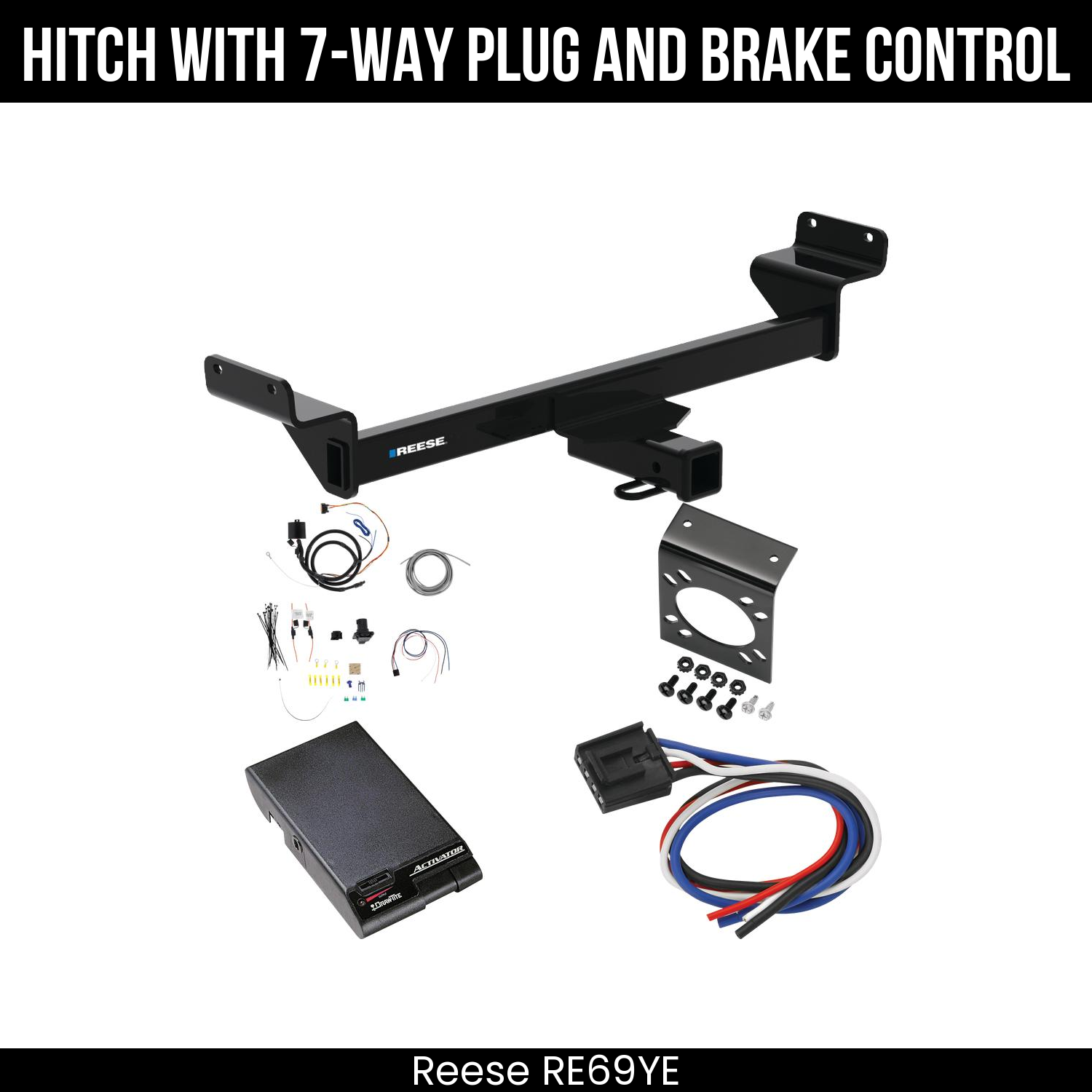 Trailer Hitch , 7-Way , Draw-Tite Activator Brake Control
